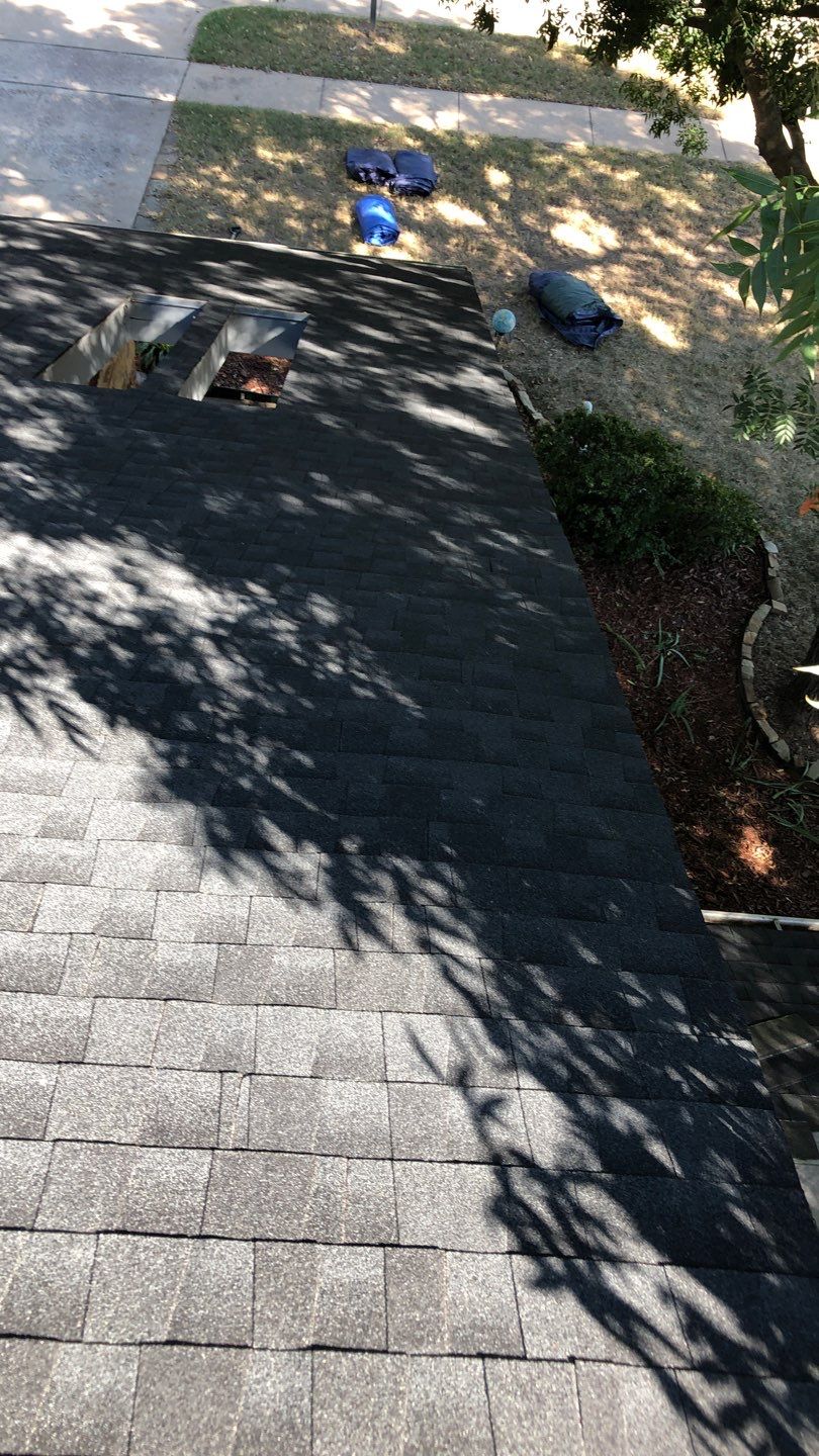 Residential Roofing Installation using GAF Natural Shadow  by A & H Roofing and Contracting