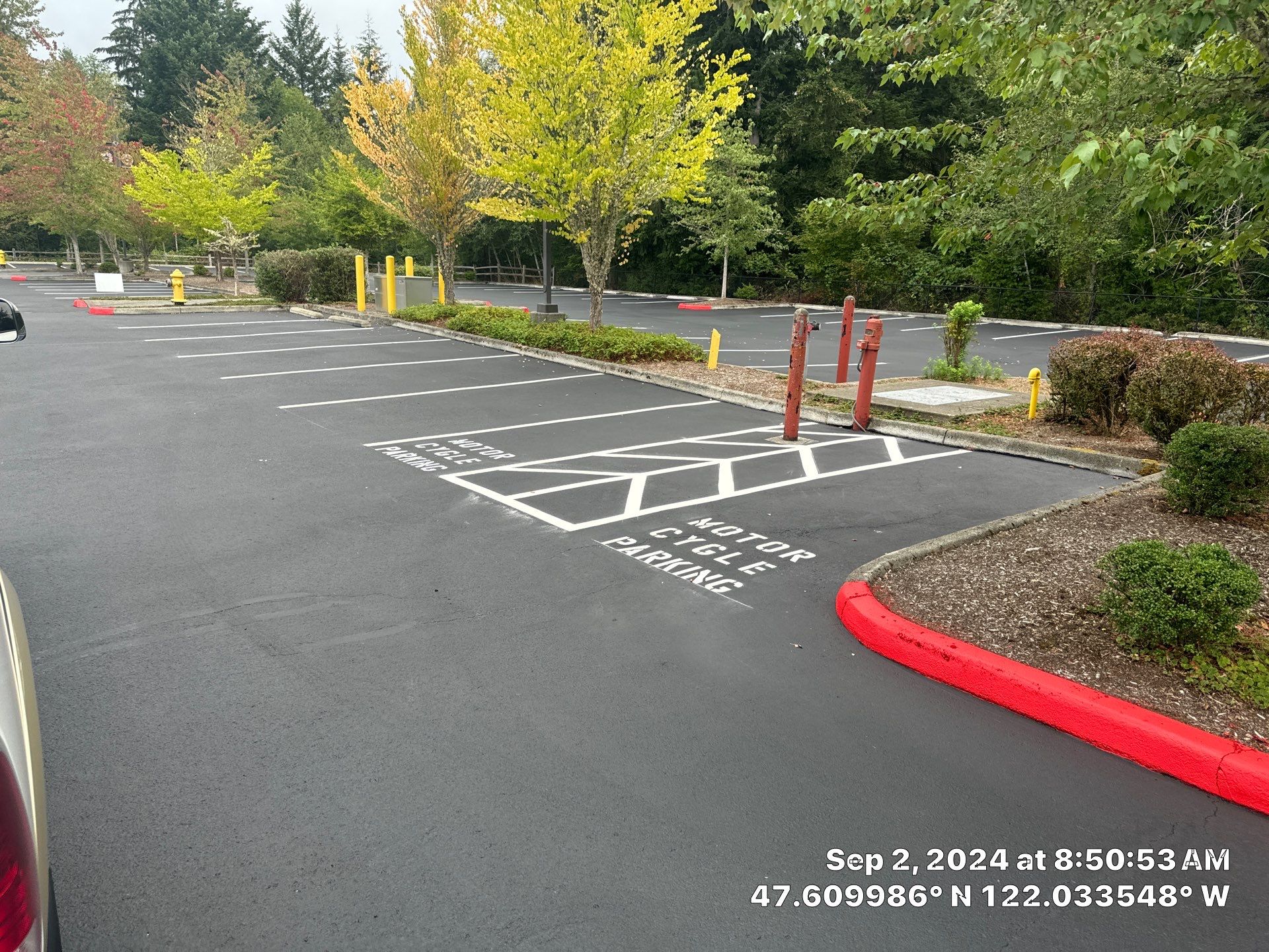 Central Washington University (CWU) Parking Lot Sealcoating & Striping  by Jireh Asphalt & Concrete Inc 