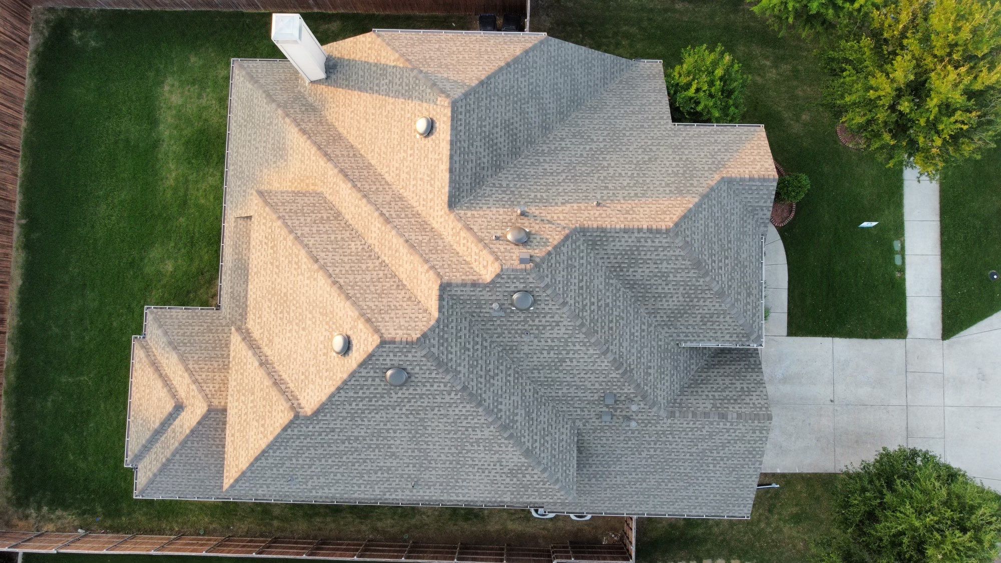 Residential Roofing Installation using GAF Timberline HDZ Weathered Wood by OneSource Roofing and Restoration