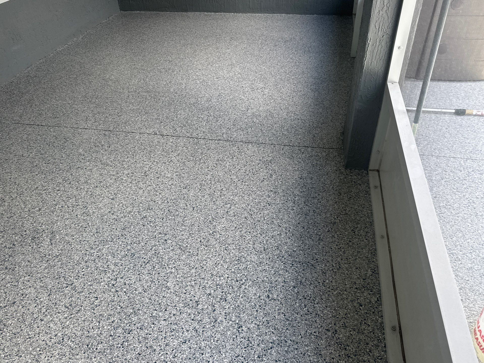 Porch in Newberry, FL in Tidal Wave by Cross Creek Concrete Coatings