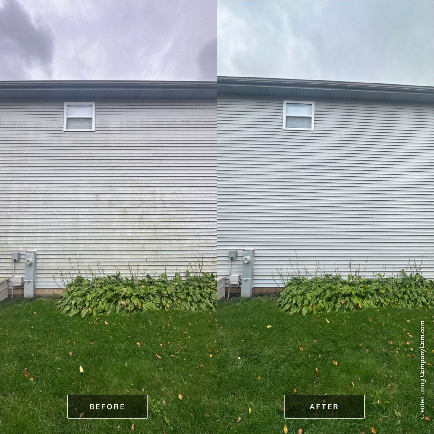 Project in Crystal Lake by Simmons Power & Soft Washing