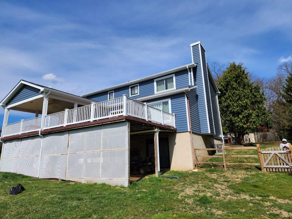 Siding Replacement | Certainteed Pacific Blue by American Home Contractors