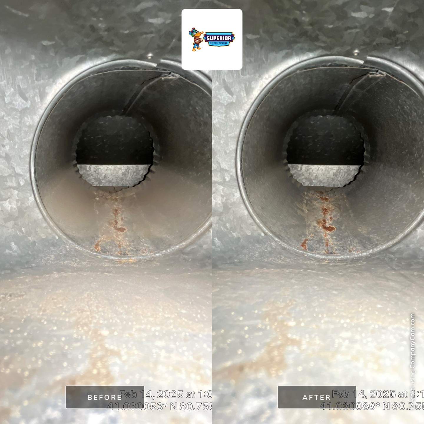 Air Duct Cleaning With a Vacuum Truck in Canfield, OH by Superior Air Duct Cleaning