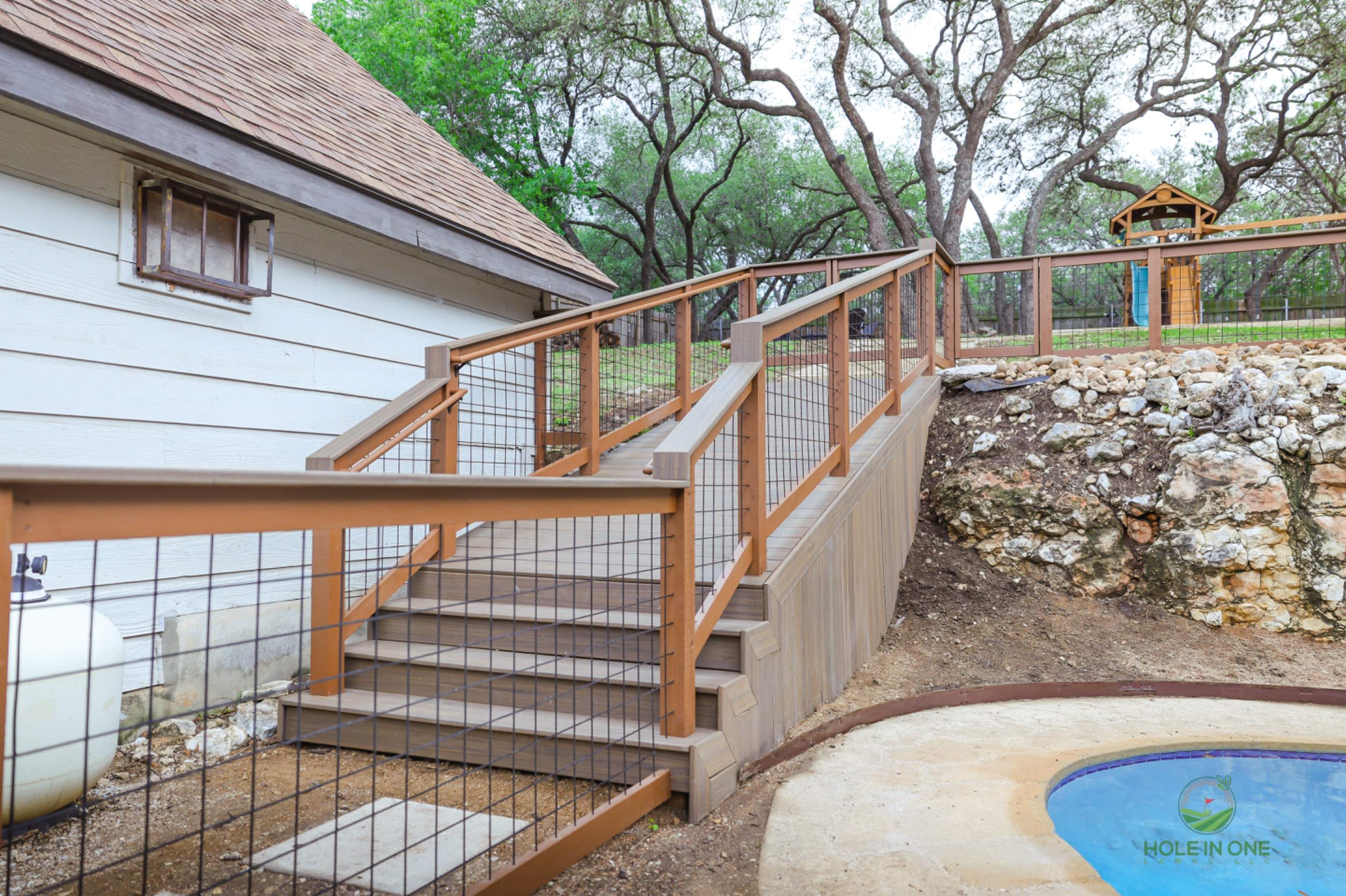 Hidden Forest, San Antonio TX by Hole In One Lawns, LLC