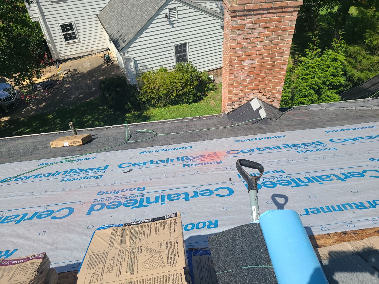 Falls Church: Roof Replacement with CertainTeed Landmark Pro in Max Def Pewterwood by RM Banning, Inc.