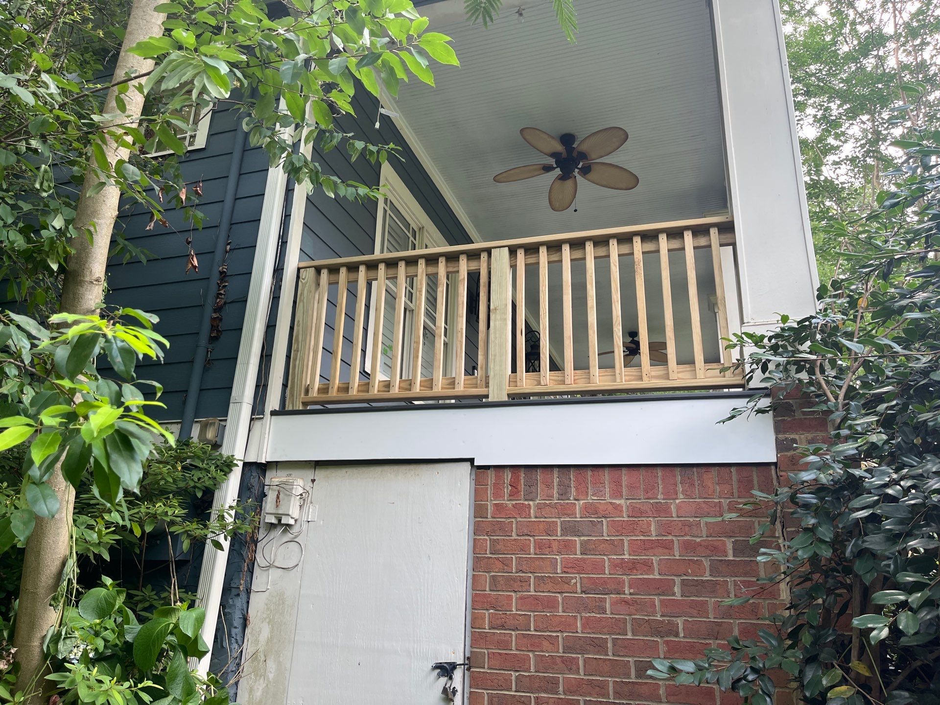 Deck Resurface using Trex Enhance Basic Series Decking in Decatur, GA by Nelson Exteriors 