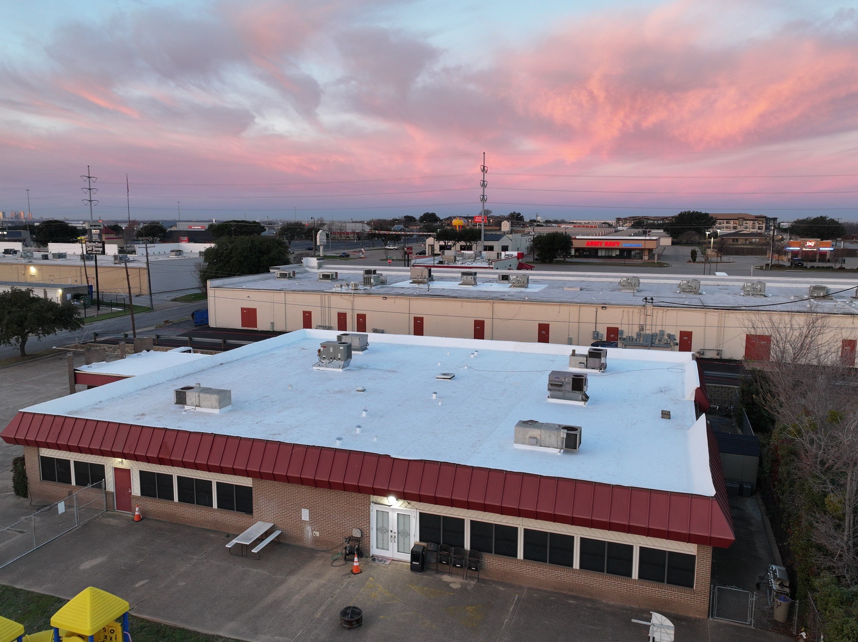 Commercial Roofing Installation using GAF Evergaurd TPO 60 Mil by Becker Roofing and Exteriors