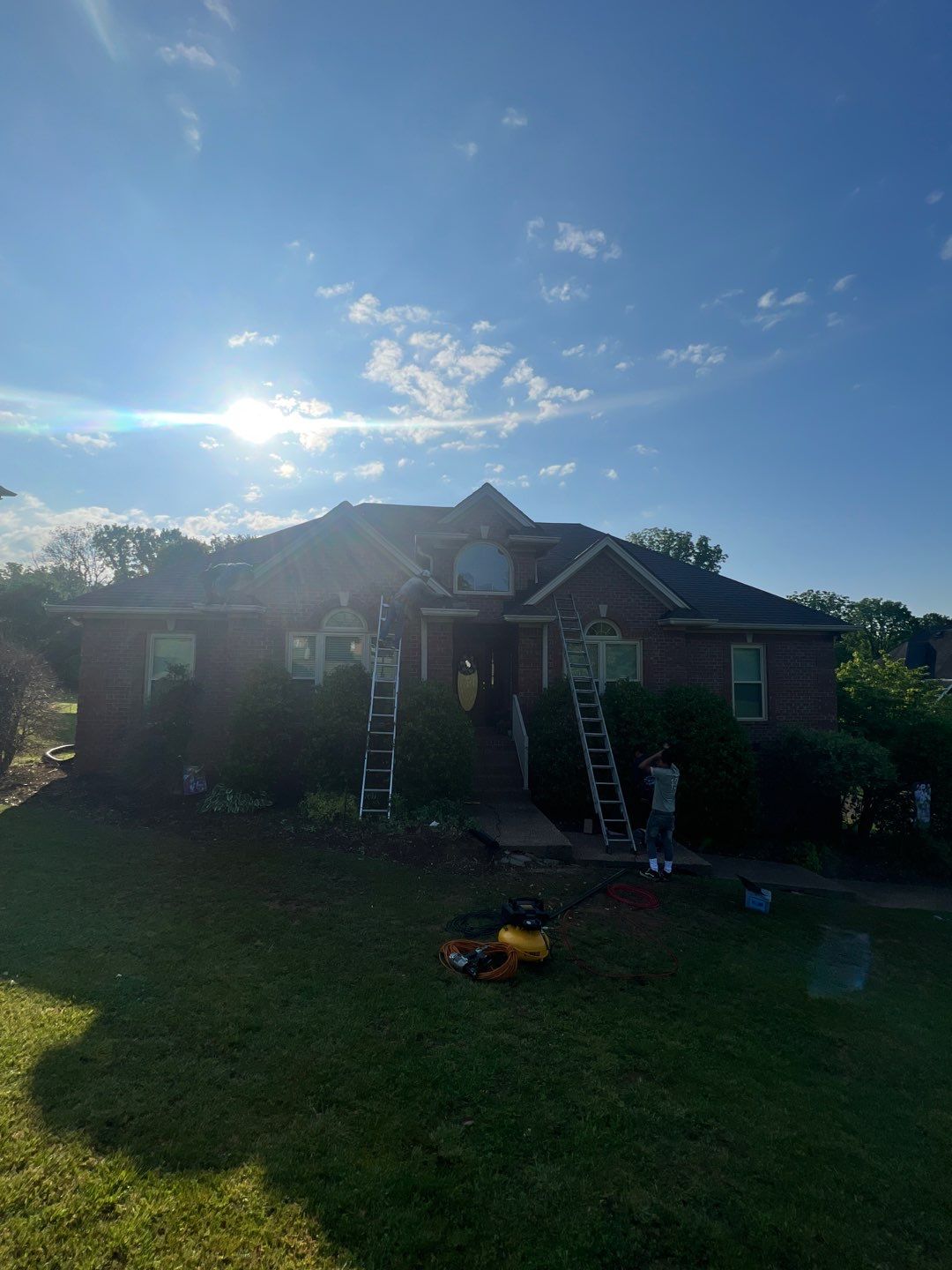 Residential Roofing Installation using Owens Corning Duration Shingles Roofing System by Undersun Roofing 