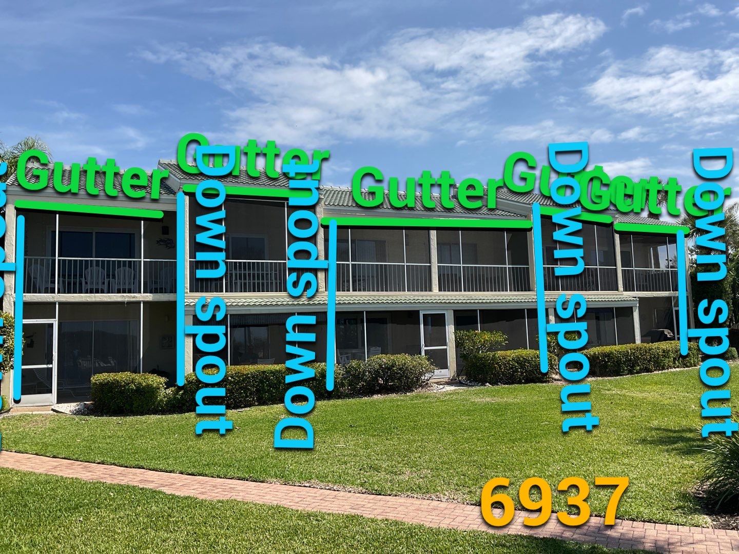 Commercial Gutters Installation in Longboat Key FL by Gutter Professors