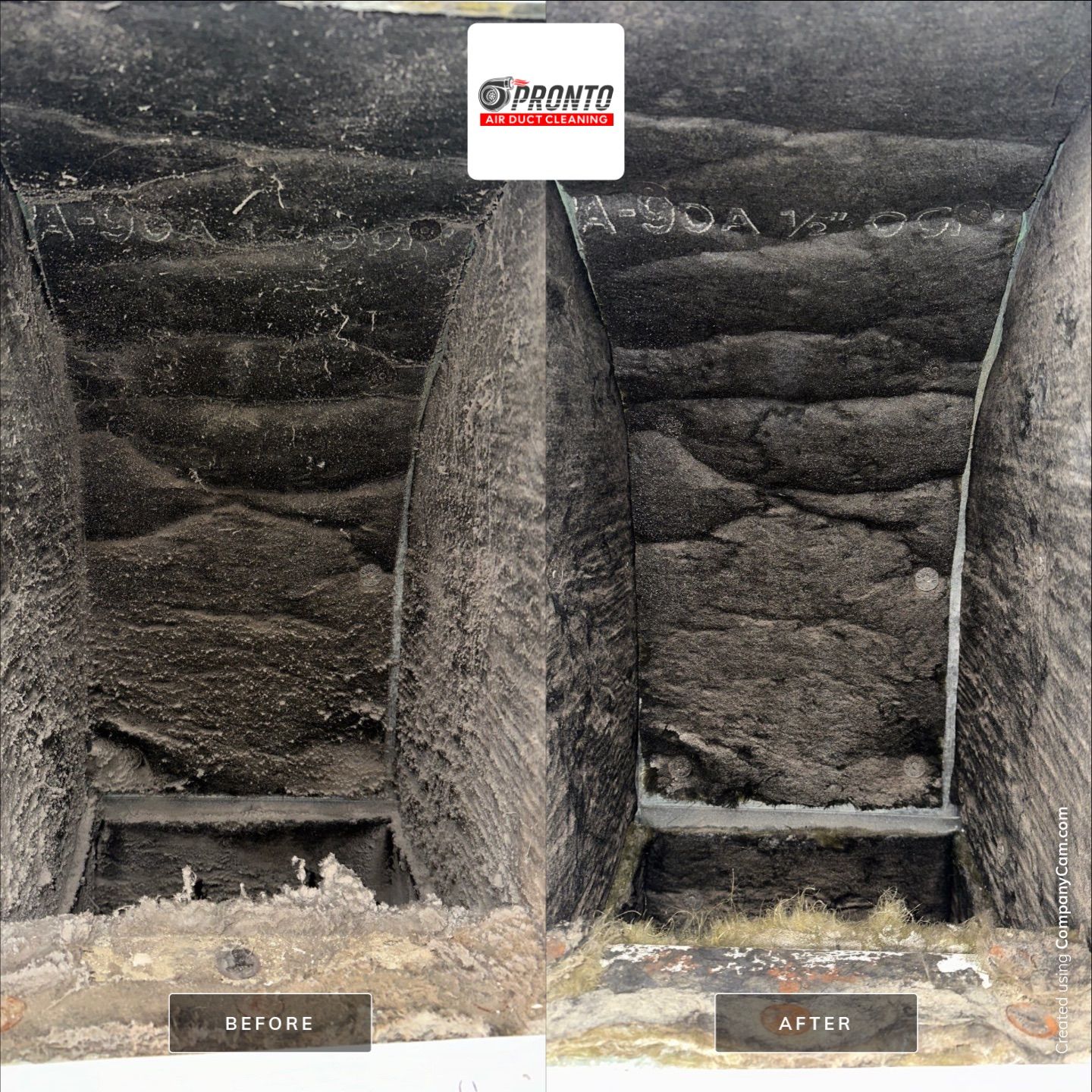 Air duct cleaning using Hypervac by Pronto Air Duct Cleaning