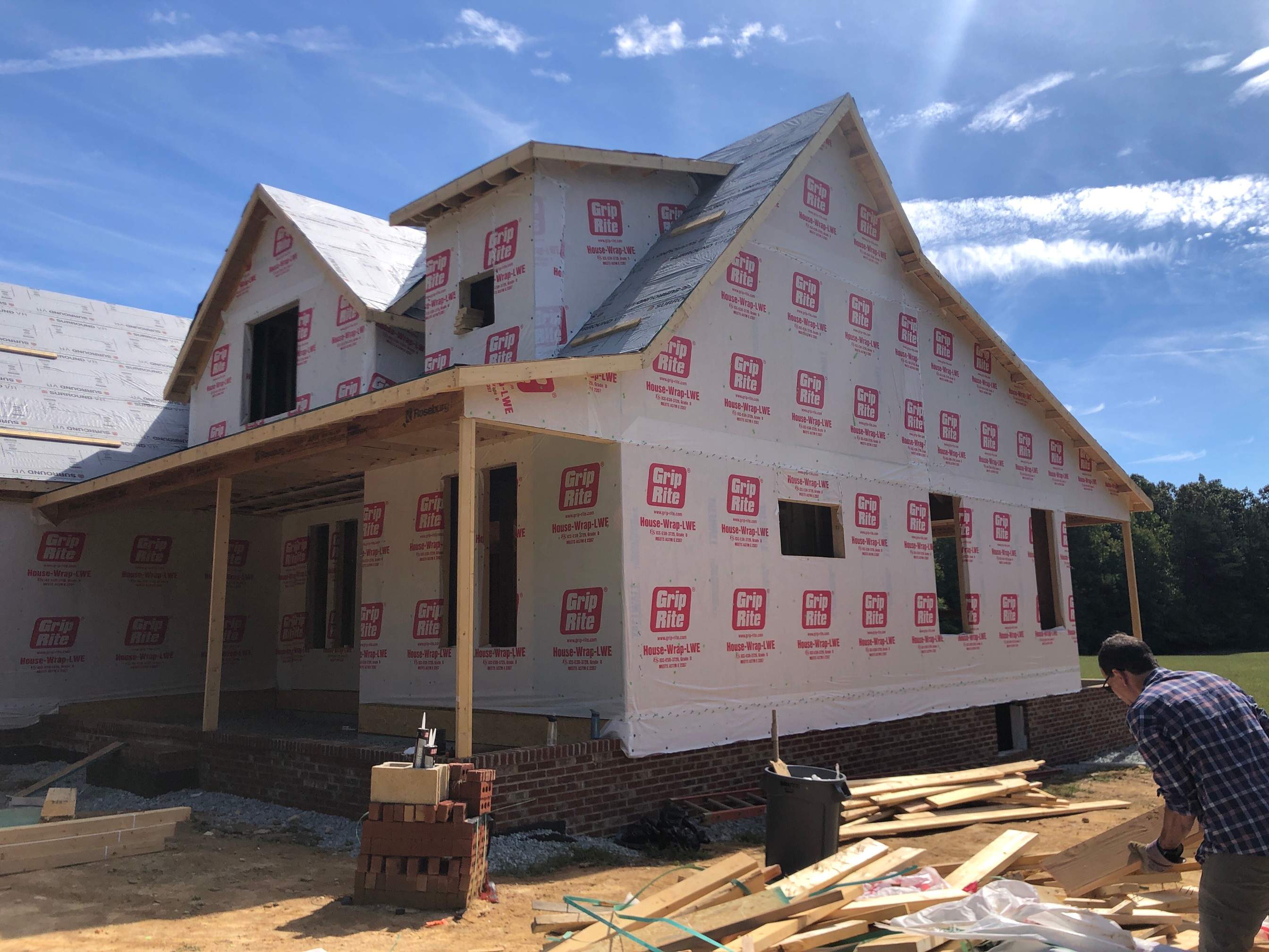 Custom Home Metal Roof Installation by Just In Time Roofing and Restoration