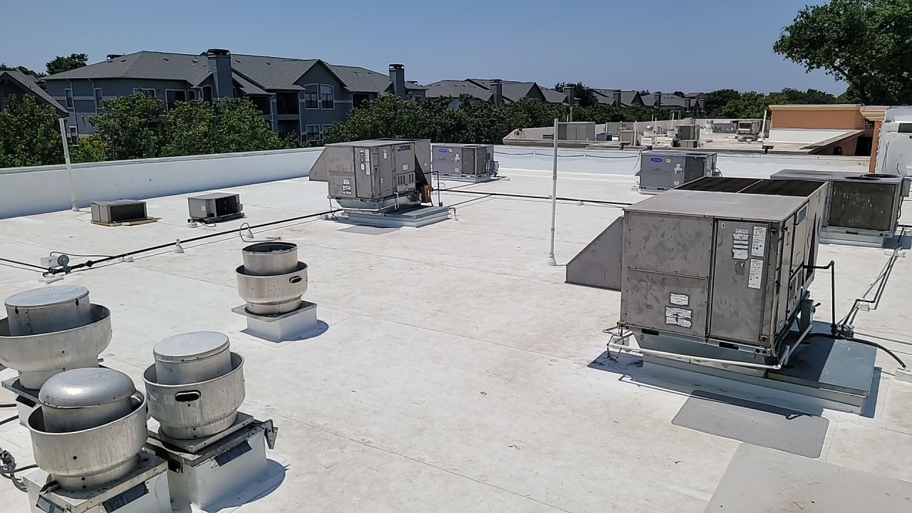 Commercial Roof Replacement using GAF Everguard TPO by Roof Experts