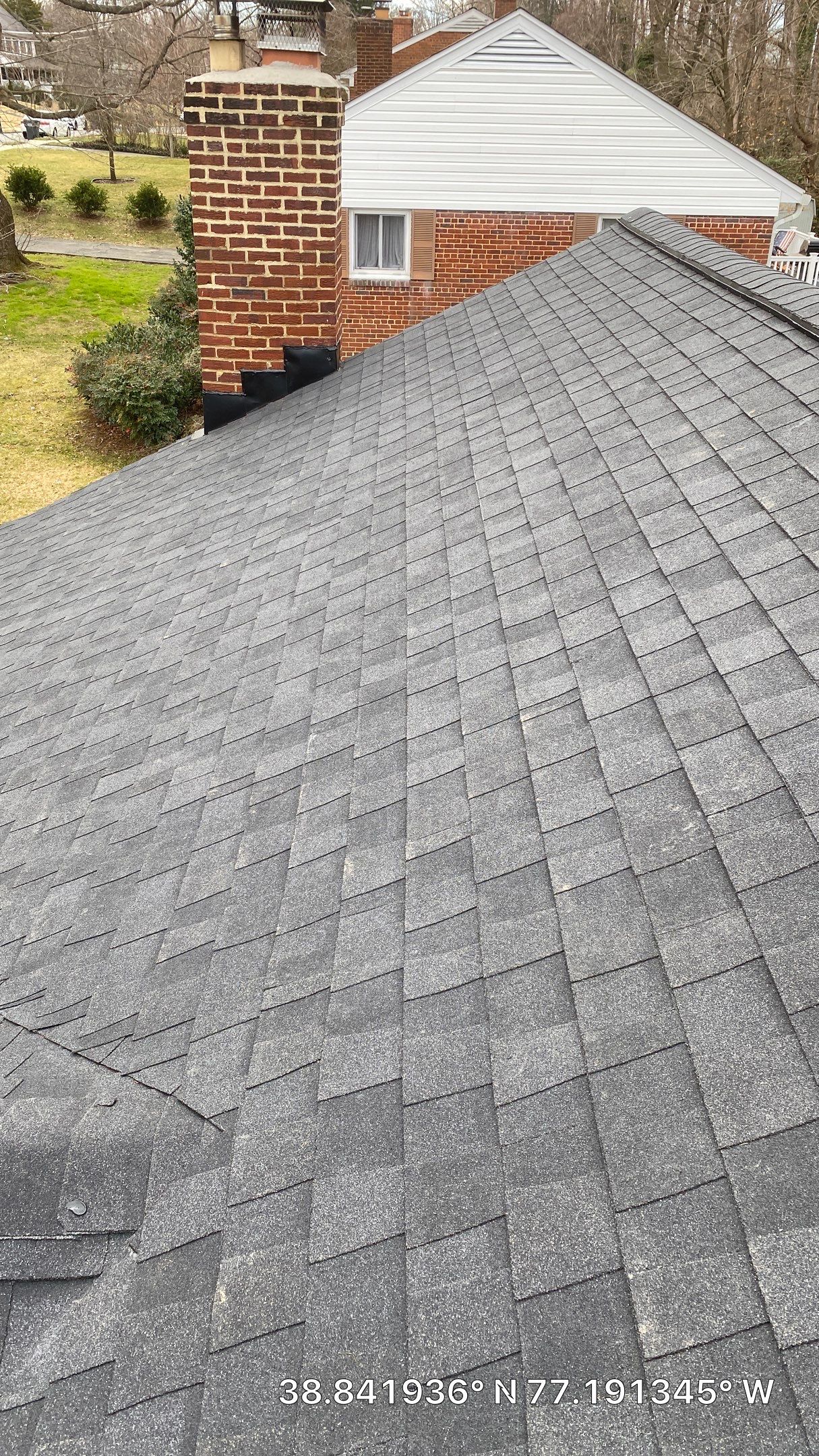 Annandale: CertainTeed Landmark Pro Designer Shingles in Max Def Charcoal Black by RM Banning, Inc.