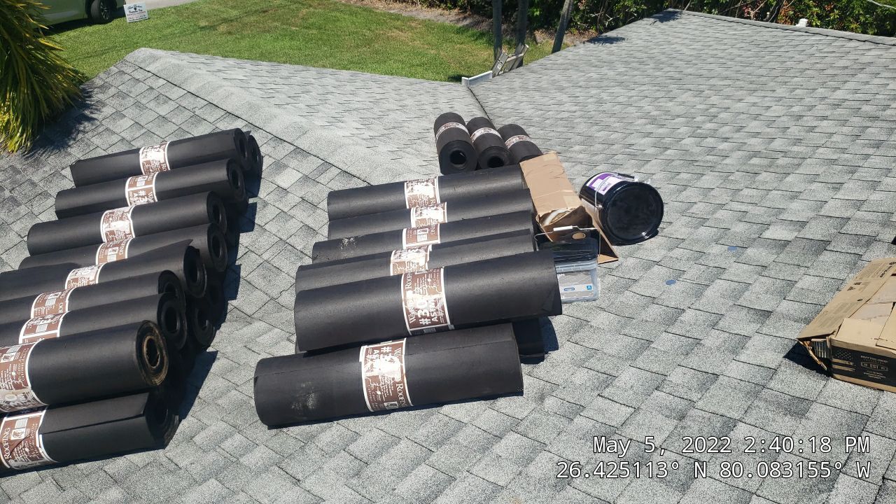 Residential Roofing Installation using 1" Nail strip metal roof by BLUES BROTHERS ROOFING