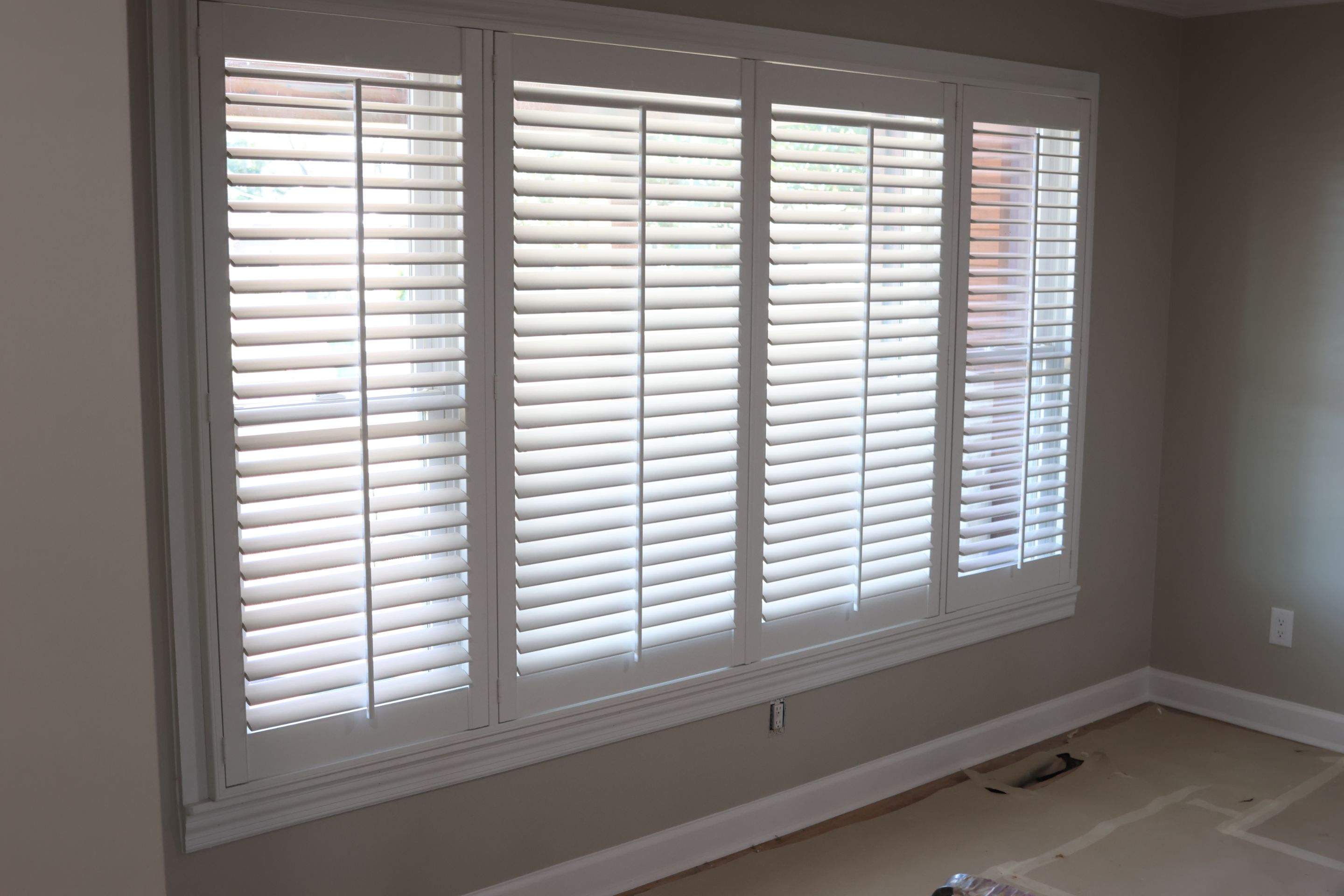 Shutters and Blinds Project in Huntsville by Blinds and Borders