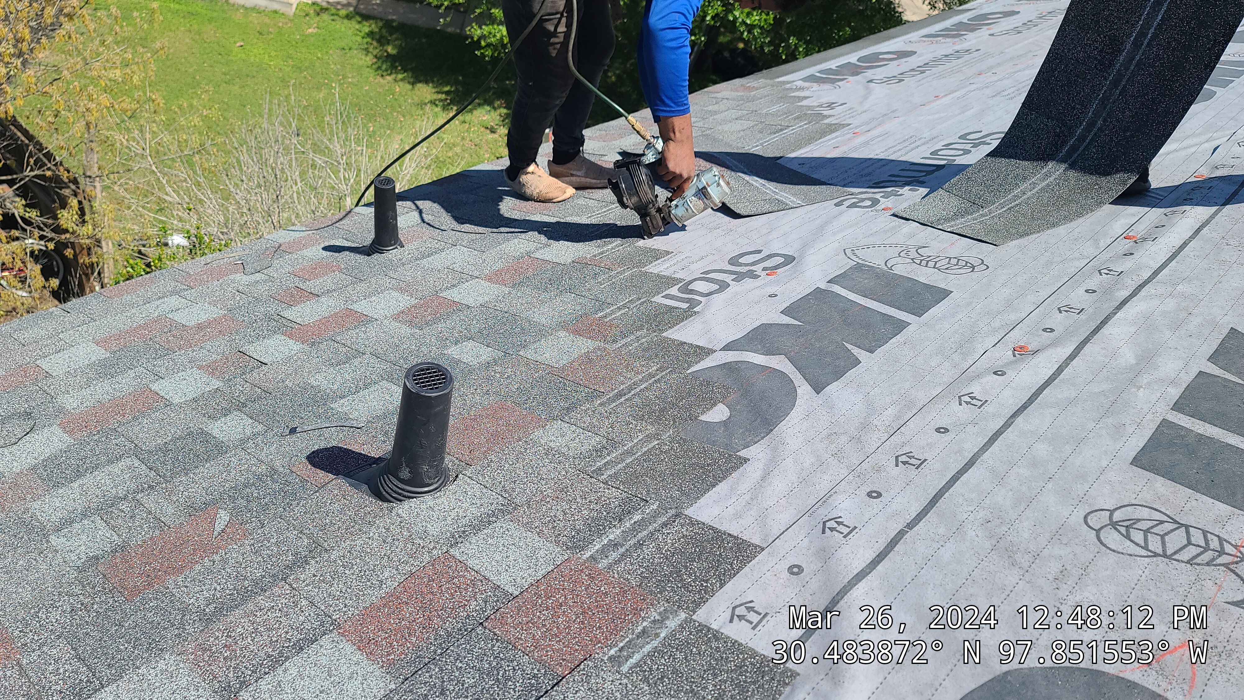 Cedar Park Residential Roofing Replacement with IKO Dynasty Shingles by Caliber Restoration LLC