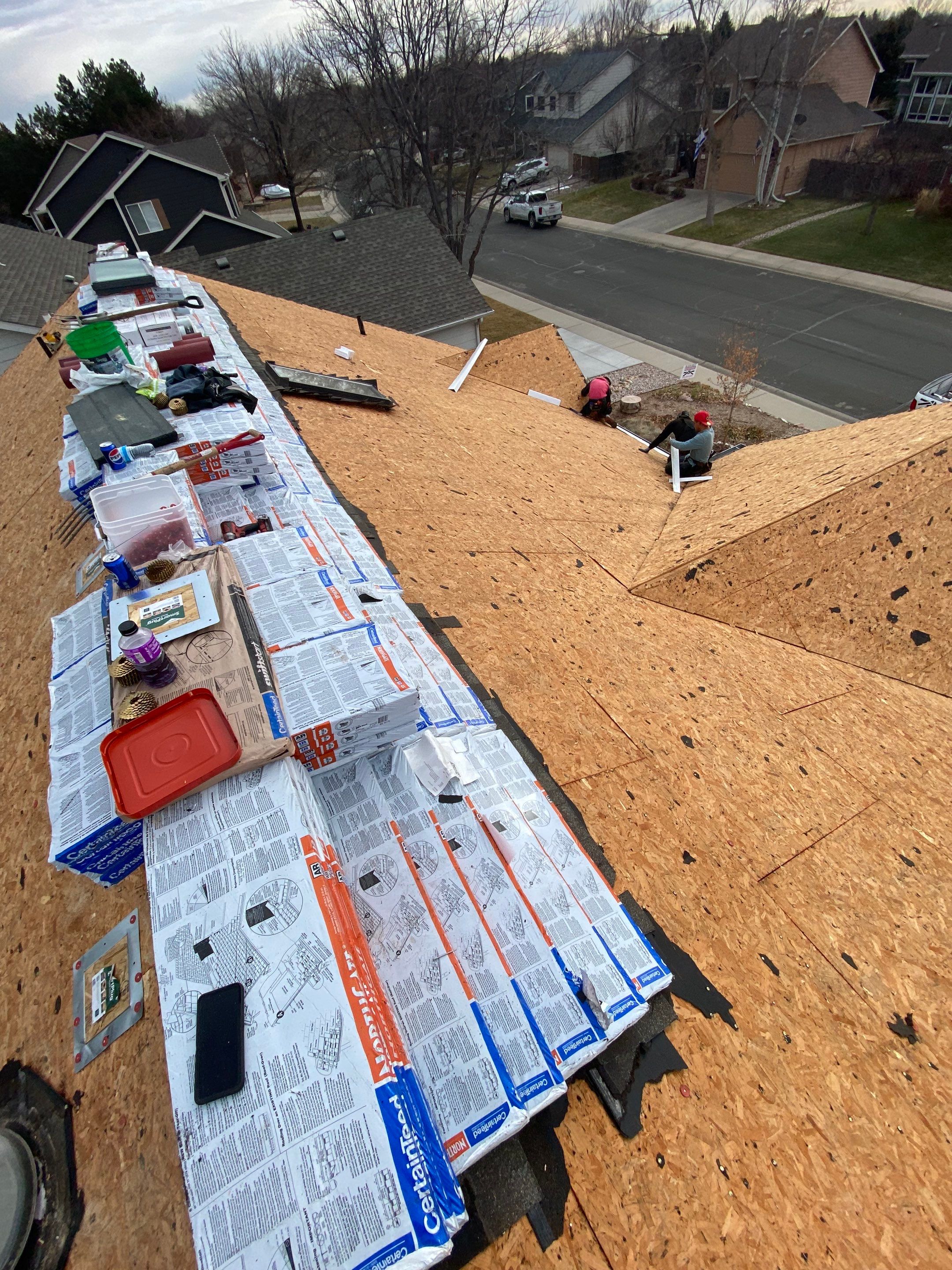 Residential Roofing Installation using Certainteed Northgate by Black Belt Roofing