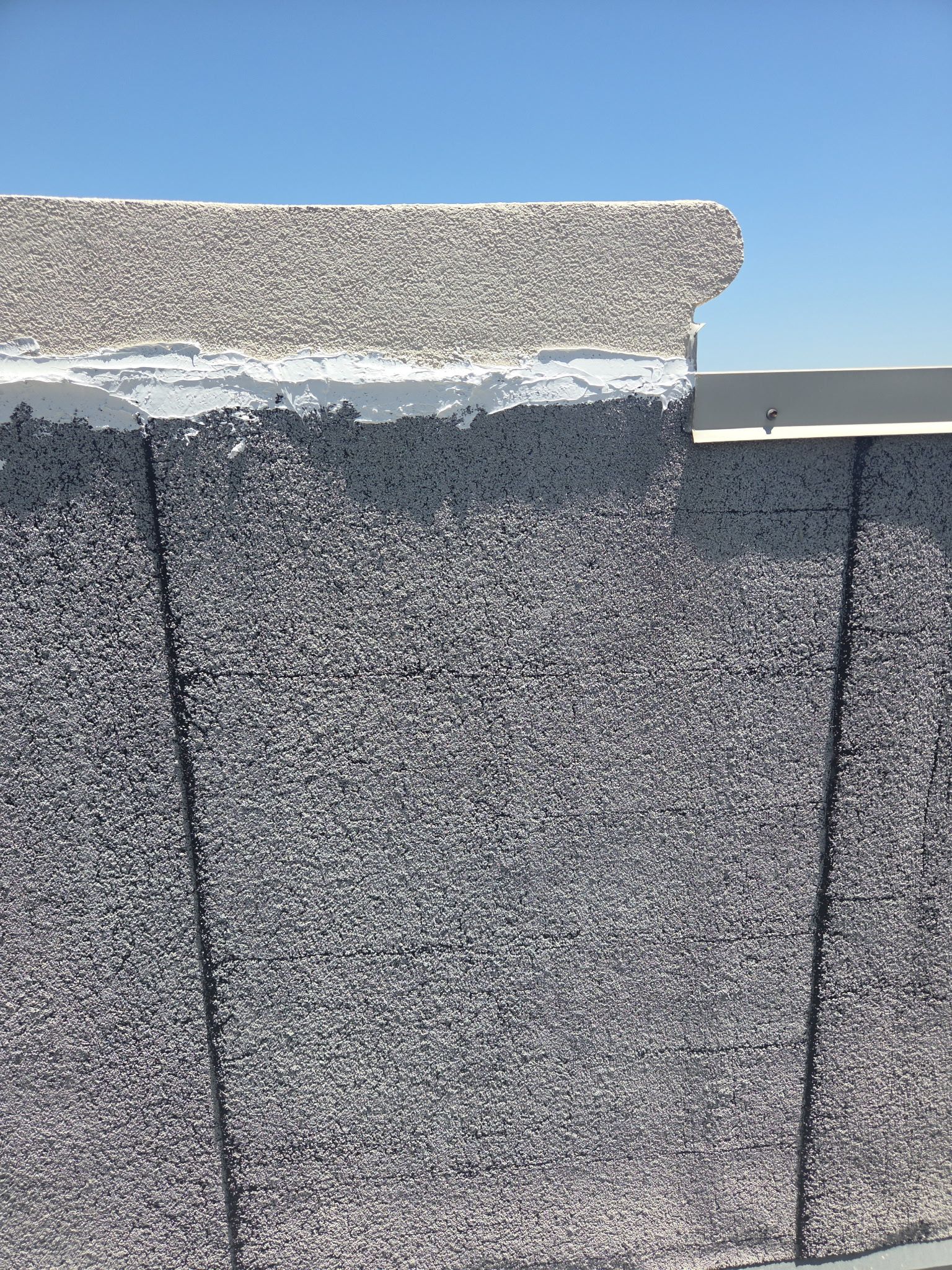 Modified Bitumen repairs.. a couple thousand dollars can save TENS of thousands and greatly prolong the life of your roof. by REPS Austin Area Roofer