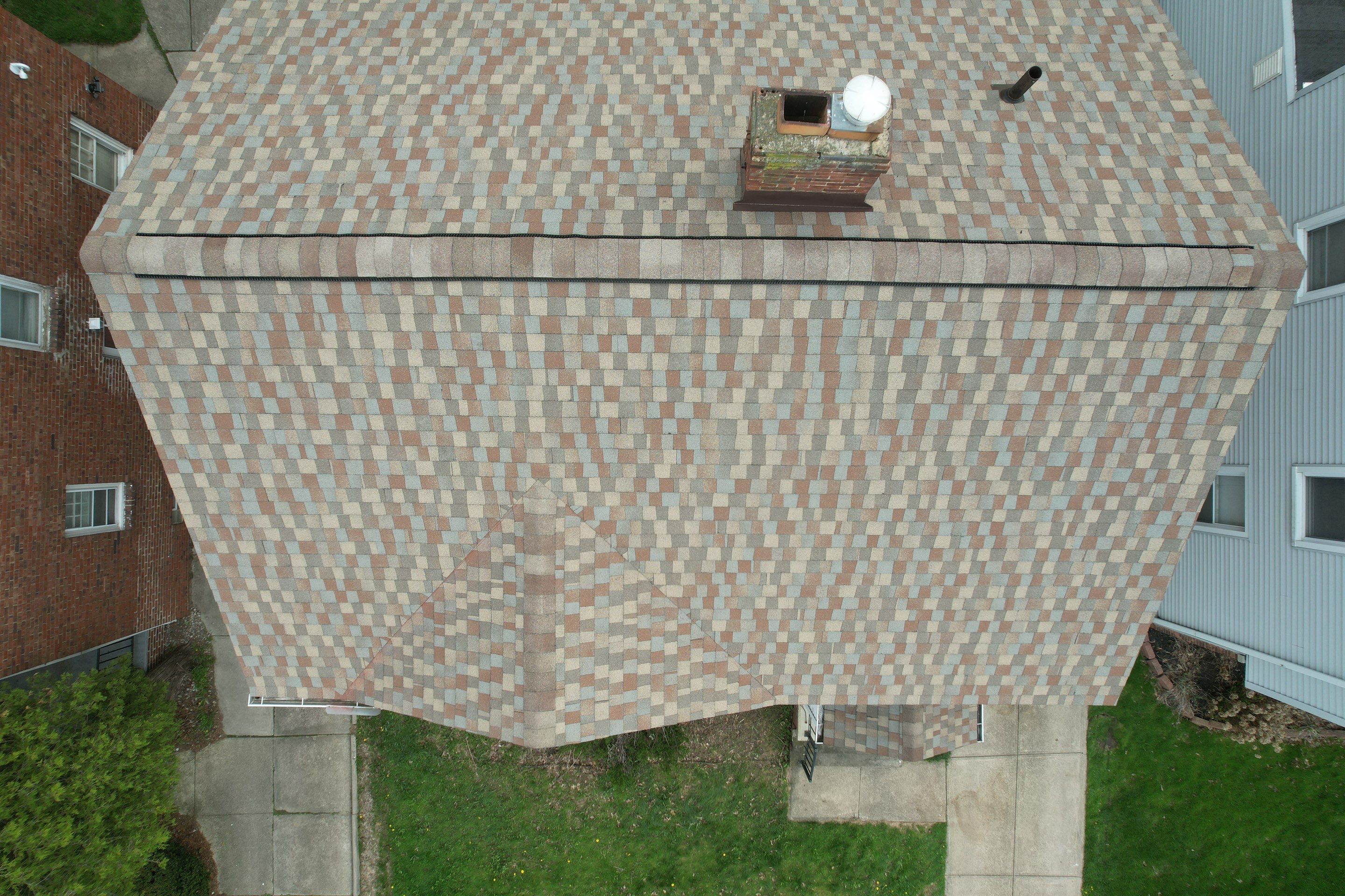 Storm Restoration - Roof Replacement using GAF Timberline HDZ Golden Harvest in Cleveland Heights by Atlas Roofing & Restoration