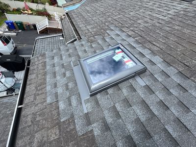 DiGIorgi does a new Velux Skylight in Stratford, CT