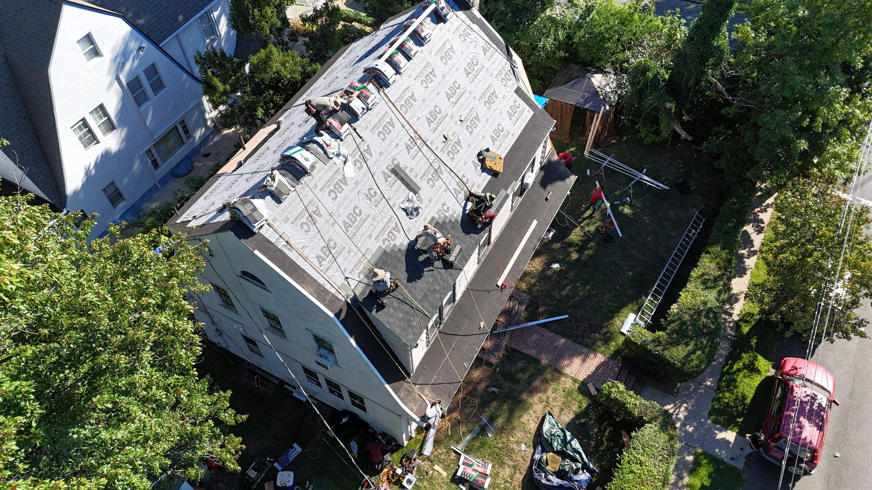 Project in Mount Vernon by The Energy Efficient Roofer & George's Seamless Gutters