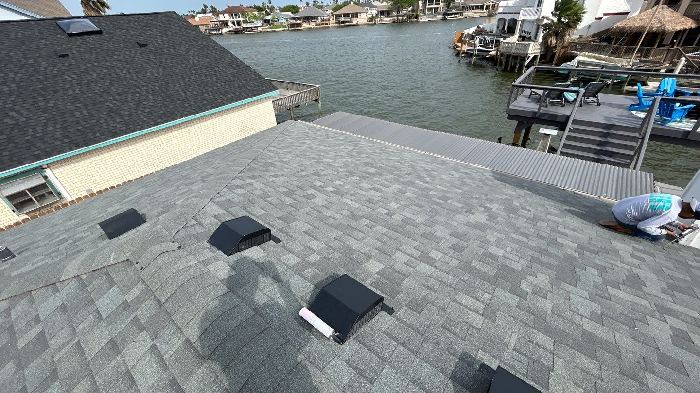 Residential Roofing Installation using Architectural Dimensional Shingles by Lighthouse Roofing