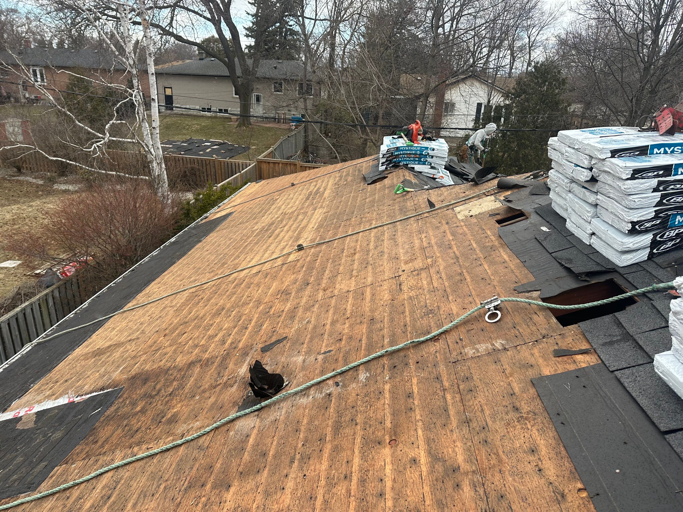 Project in Mississauga by The Roofing Crew