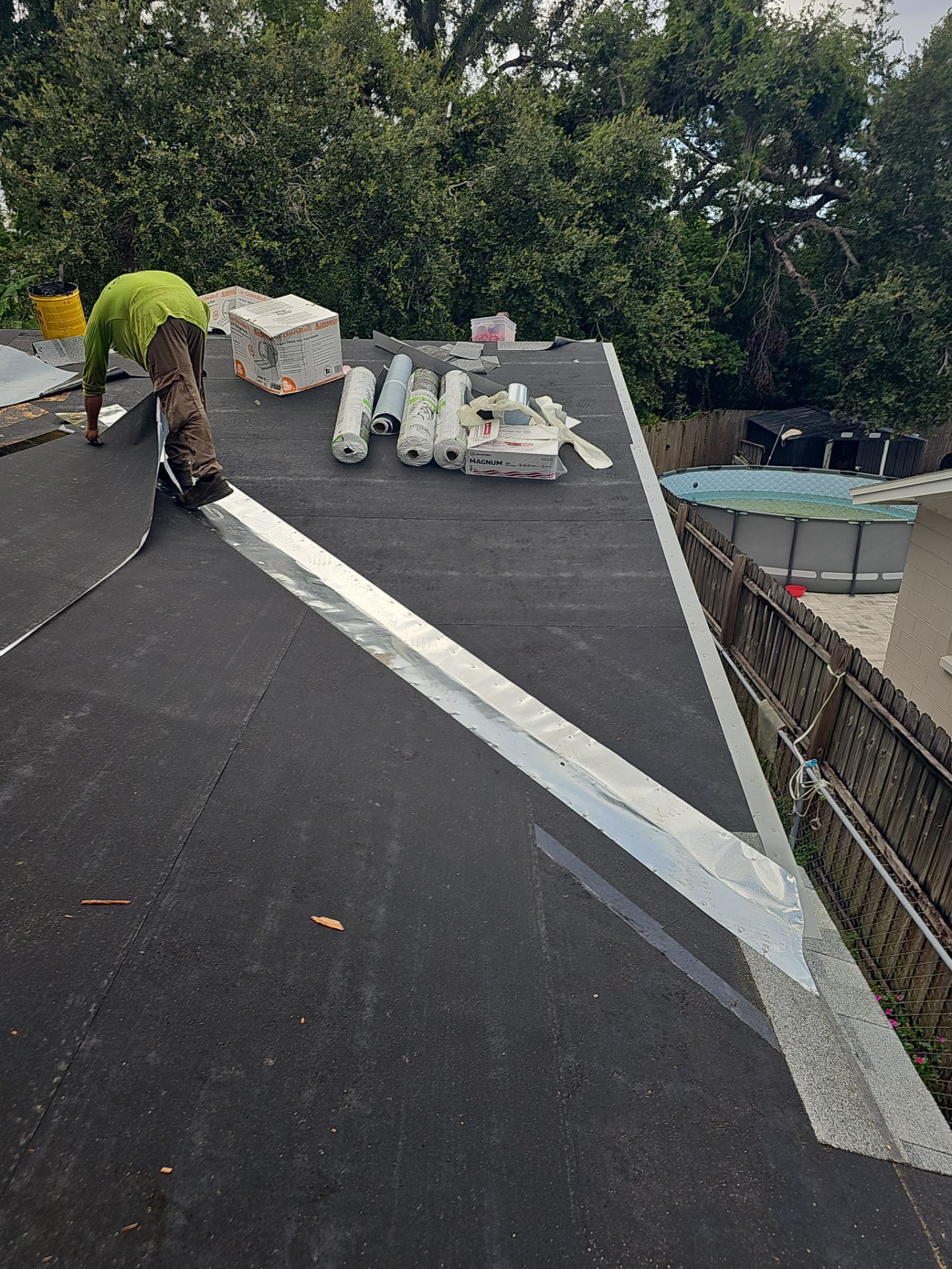 Project in Clearwater 33760 by Mitchell Roofing Company LLC 