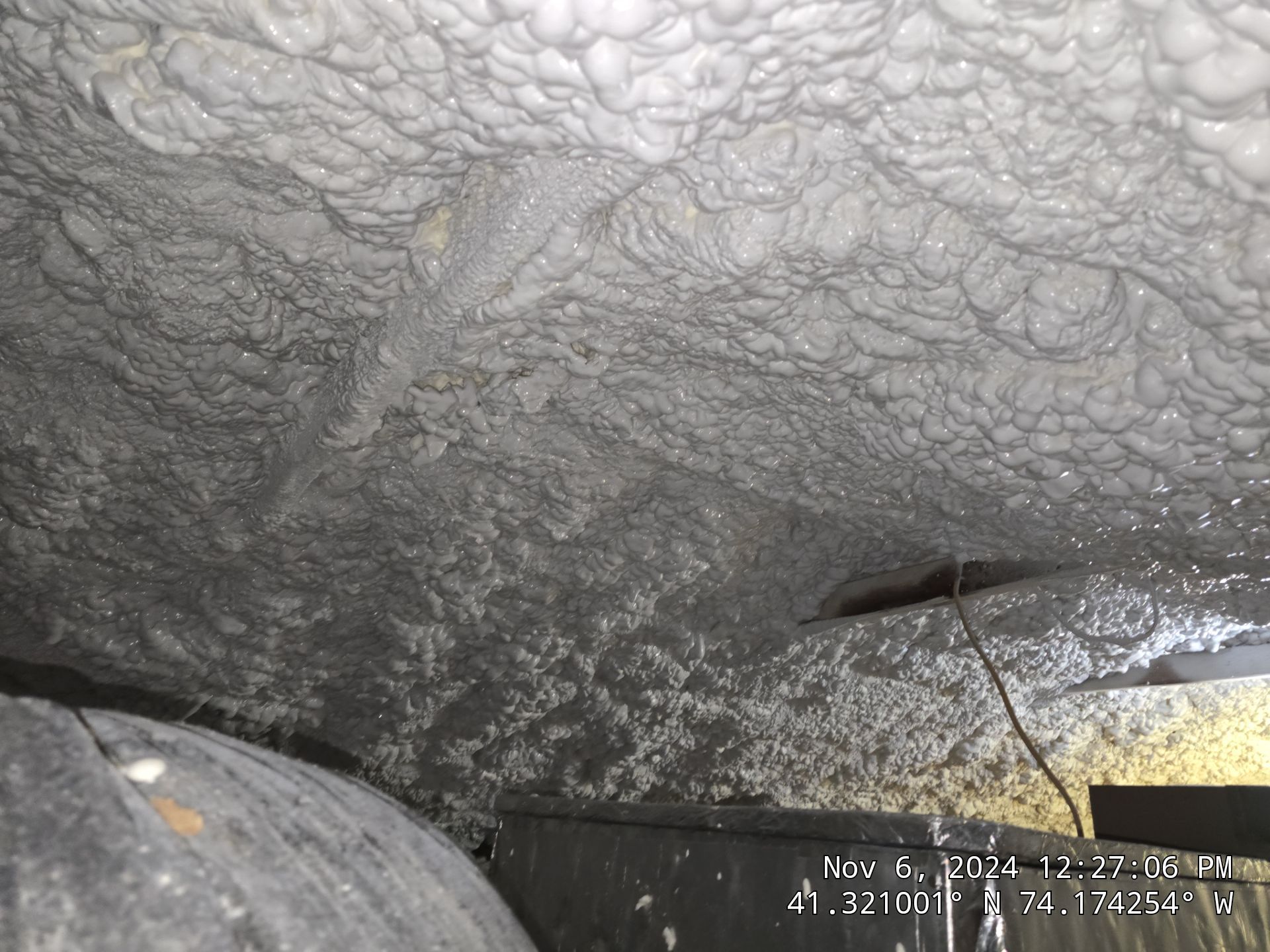 Attic Insulation using open cell spray foam by NYS Foam & Energy