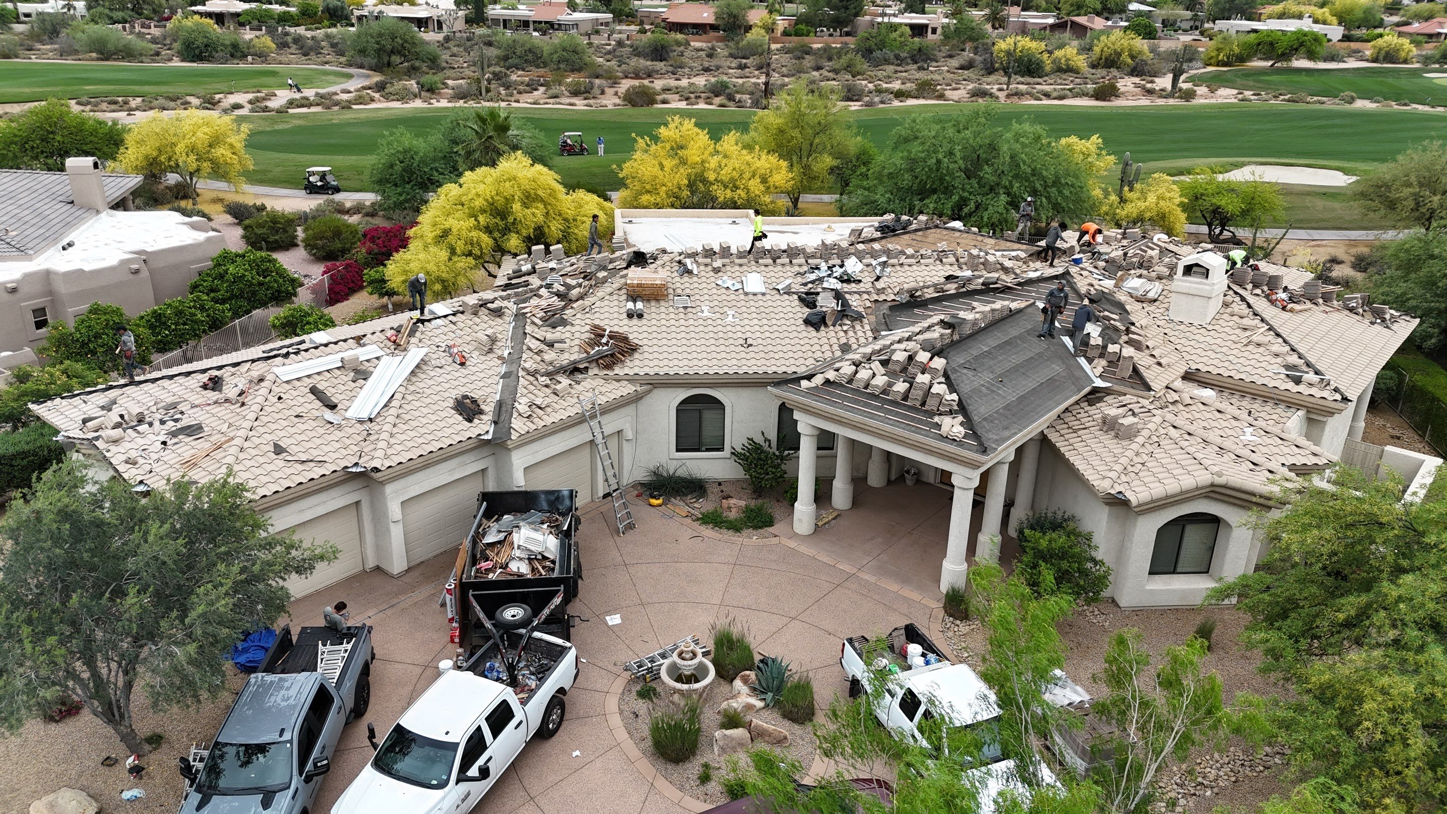 Project in Rio Verde by Saint Roofing