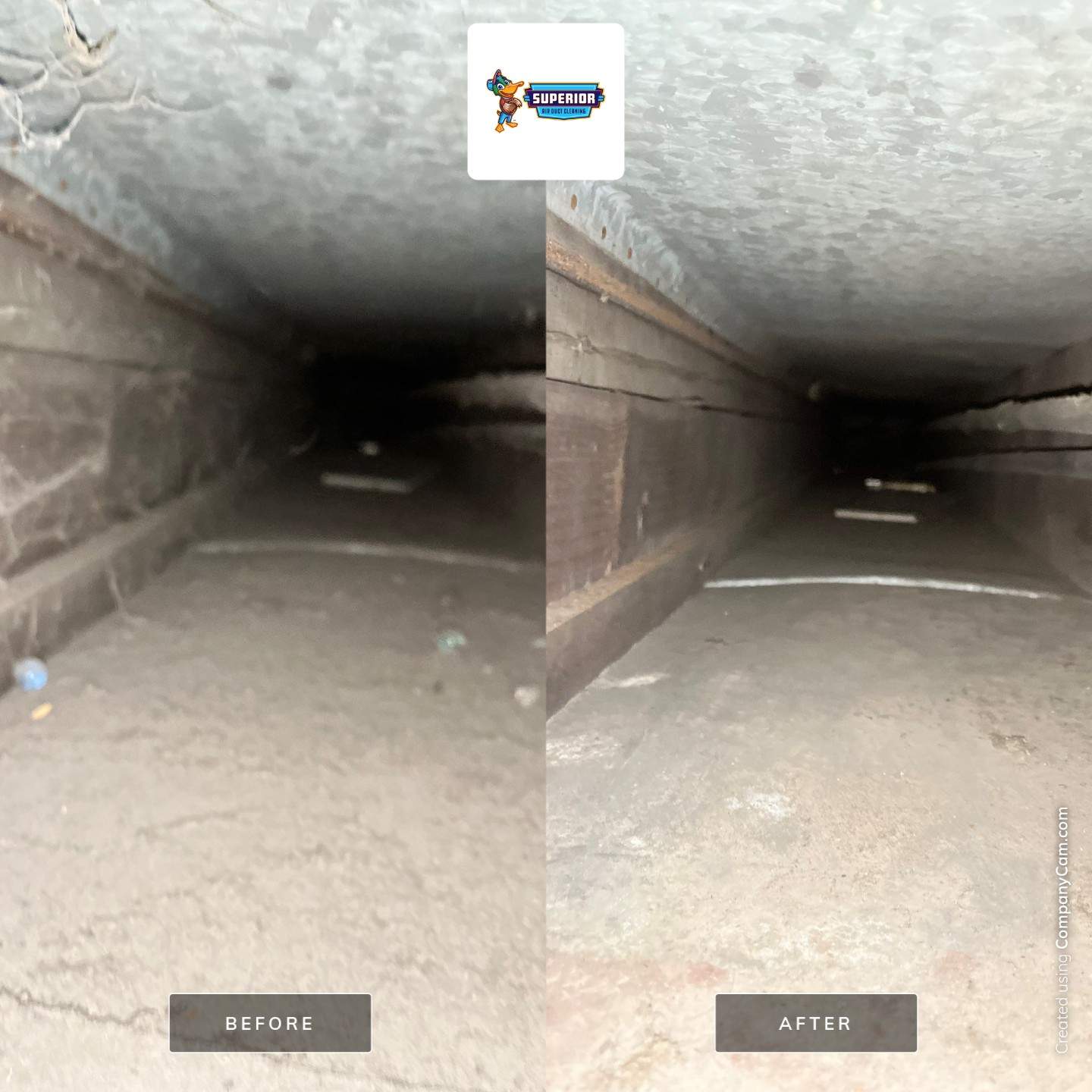 Air Duct Cleaning With a Vacuum Truck in Grove City, PA by Superior Air Duct Cleaning