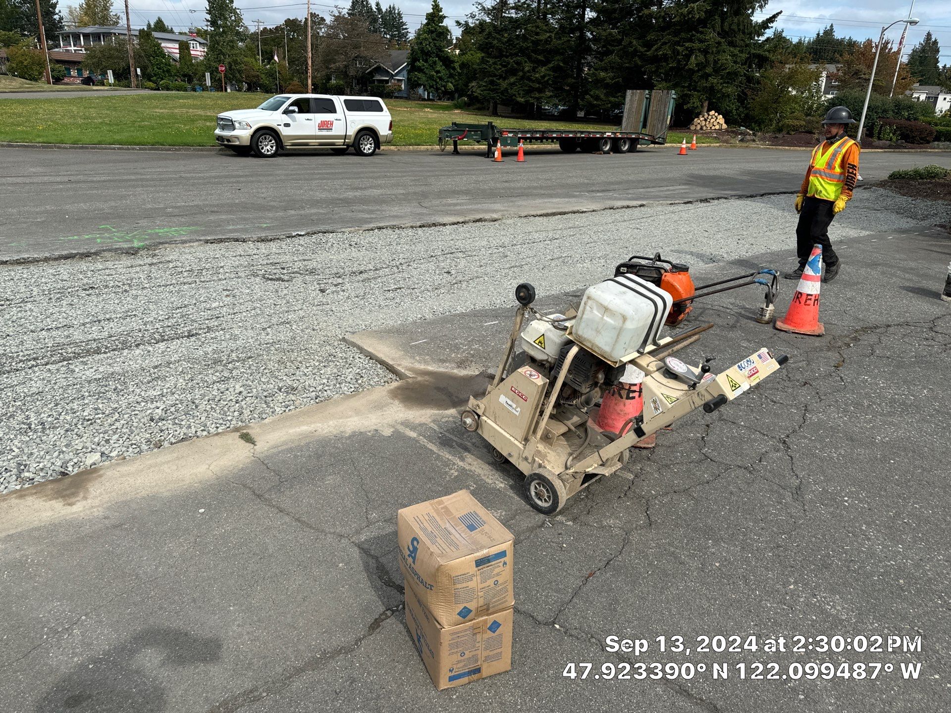 Bonneville Power Administration | Asphalt Patch Repair by Jireh Asphalt & Concrete Inc 