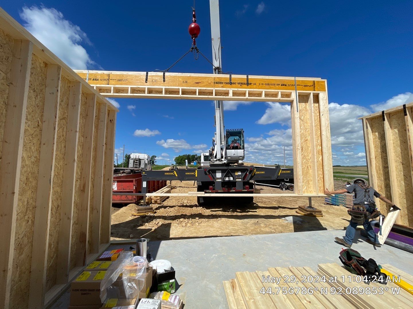 Elmwood, WI Build by Bauer Estates LLC