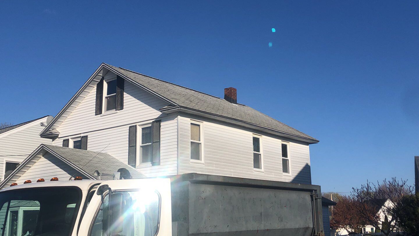 Residential Roofing Installation using Owens Corning Duration Slatestone Gray by A Plus Exterior