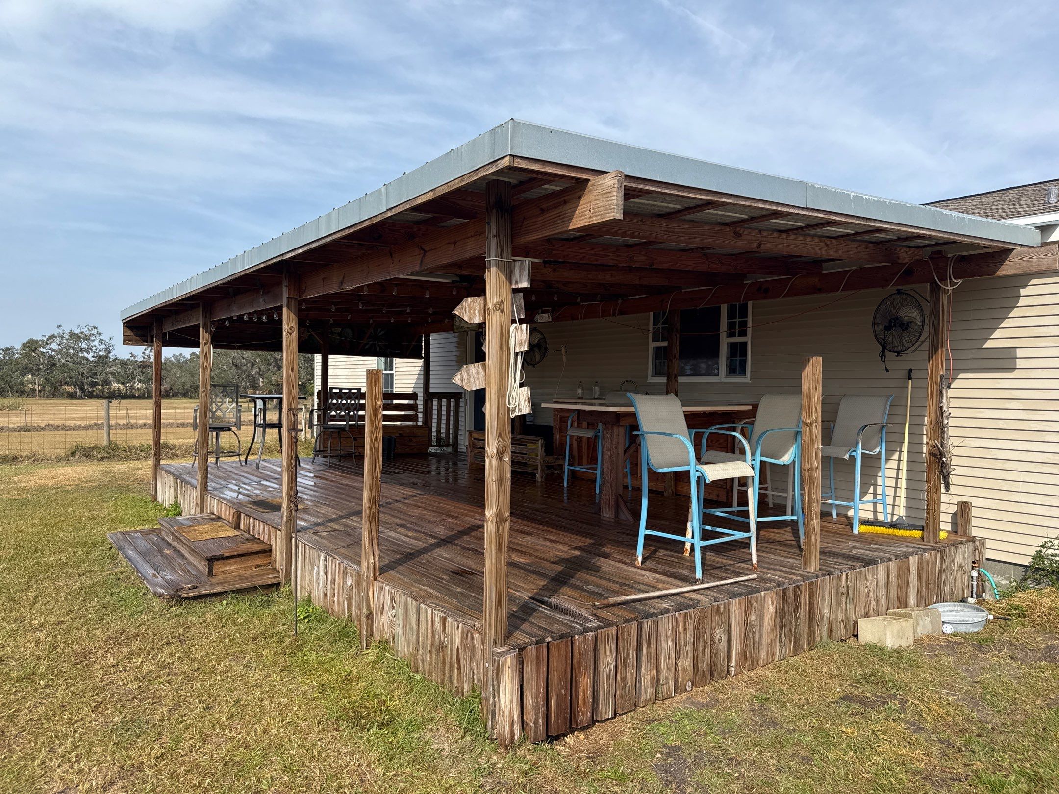 House Wash & Porch Cleaning in Homestead Property, Parrish, FL | Sunshine AquaWash by Sunshine AquaWash