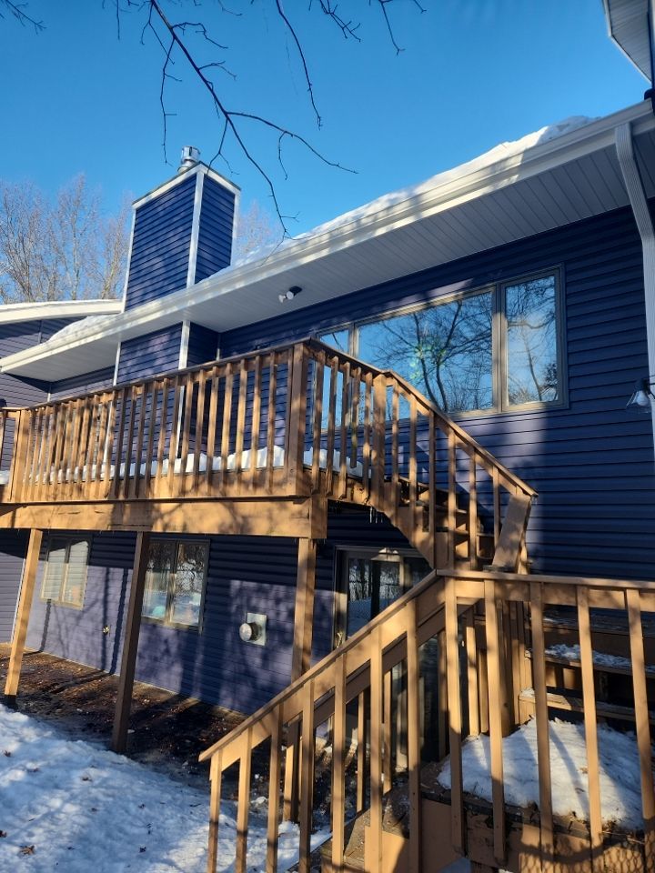 5" Seamless Gutters in Princeton by Next Level Seamless Gutters / Exteriors Inc.