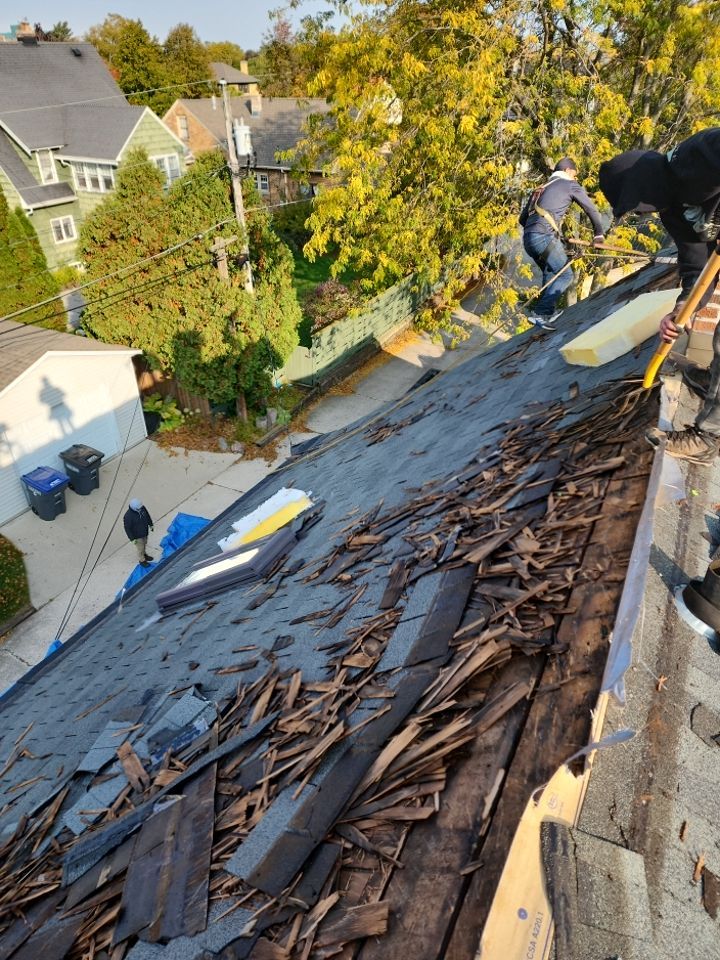 Residential Roofing Installation using F-2 Tornado High Wind GAF Timberline HDZ  by Gellings Roofing & Siding