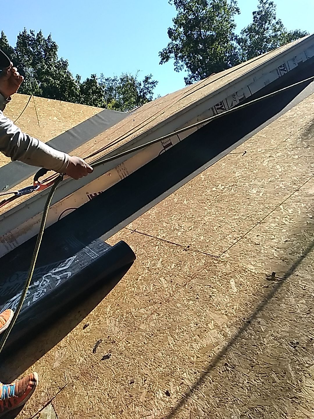 Residential Roofing Installation using Ashphalt Shingles by Indigo State Roofing