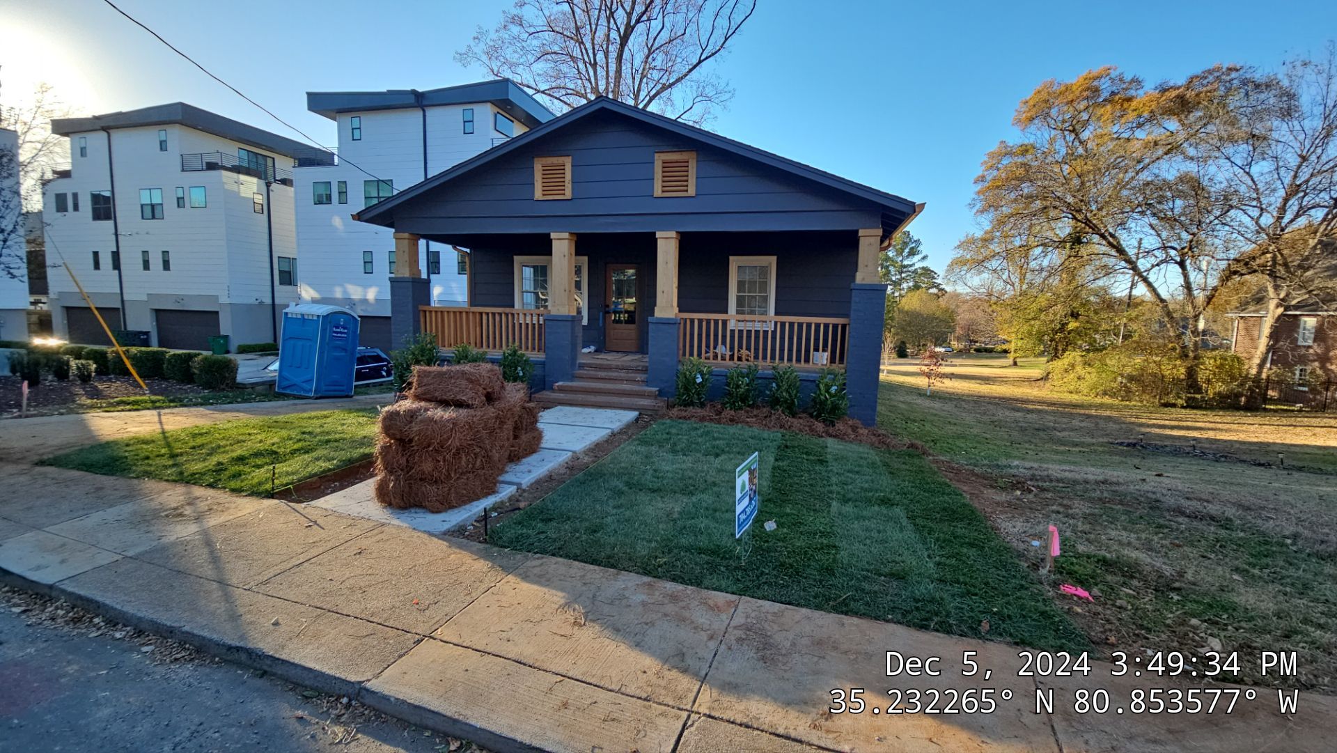 Residential Landscape Project Design/Build by Carolina-Metro Landscape, Inc