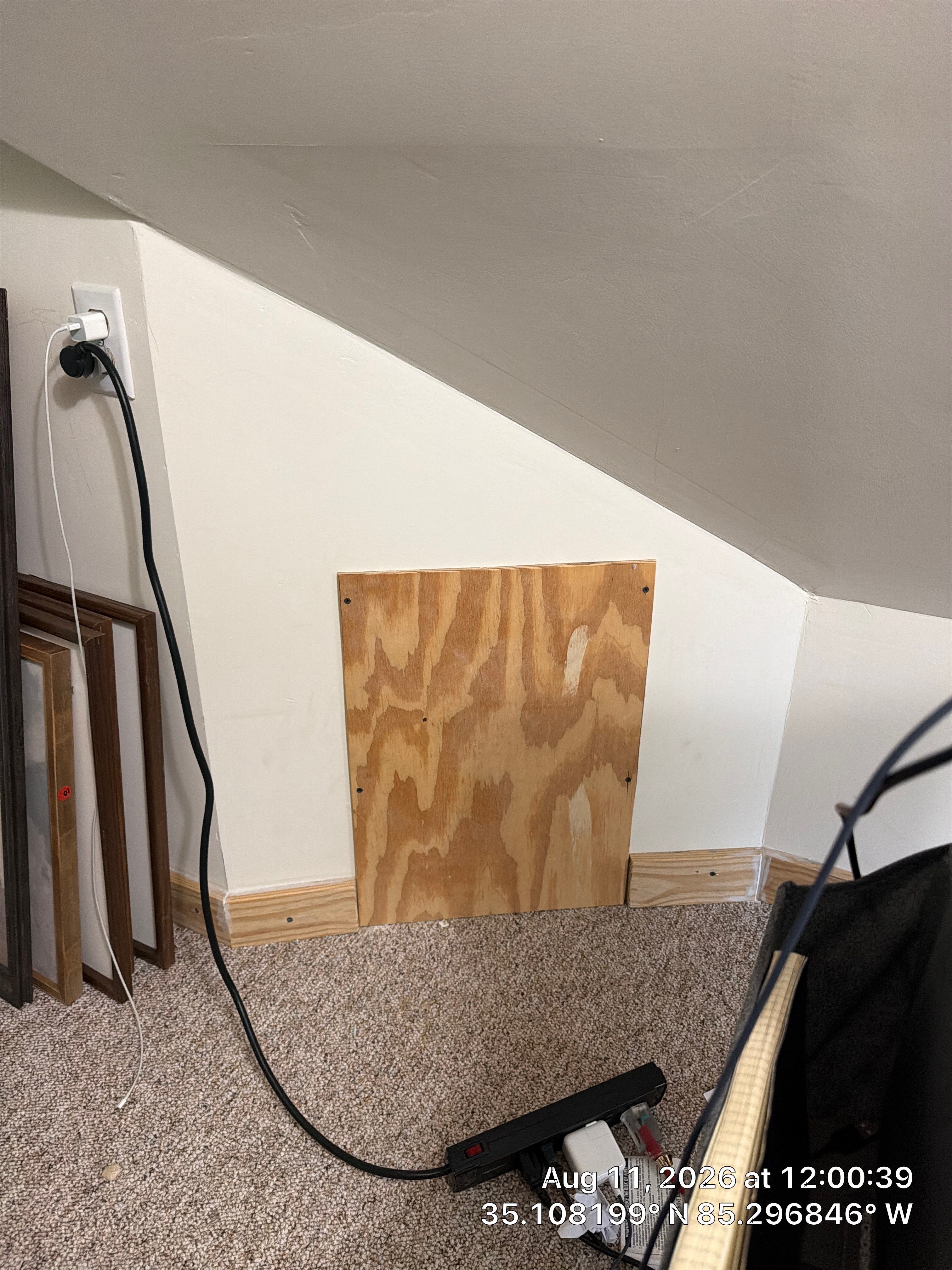 Attic Access Insulation and Custom Panel Installation in Chattanooga by CompanyCam Sales Demo