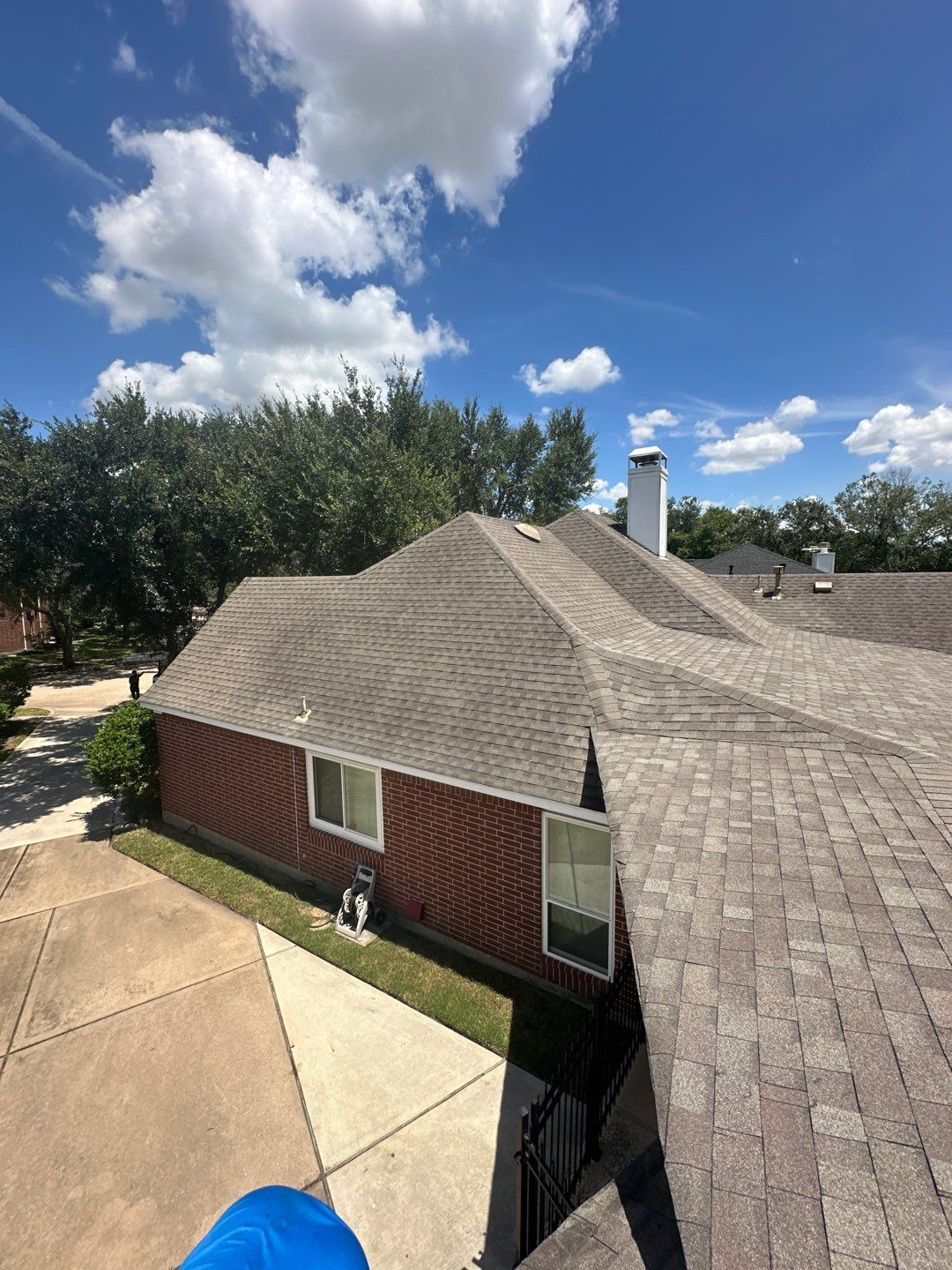 Hail Damage using Owen's Corning Duration (Lifetime) Shingles by Roof Repair Company