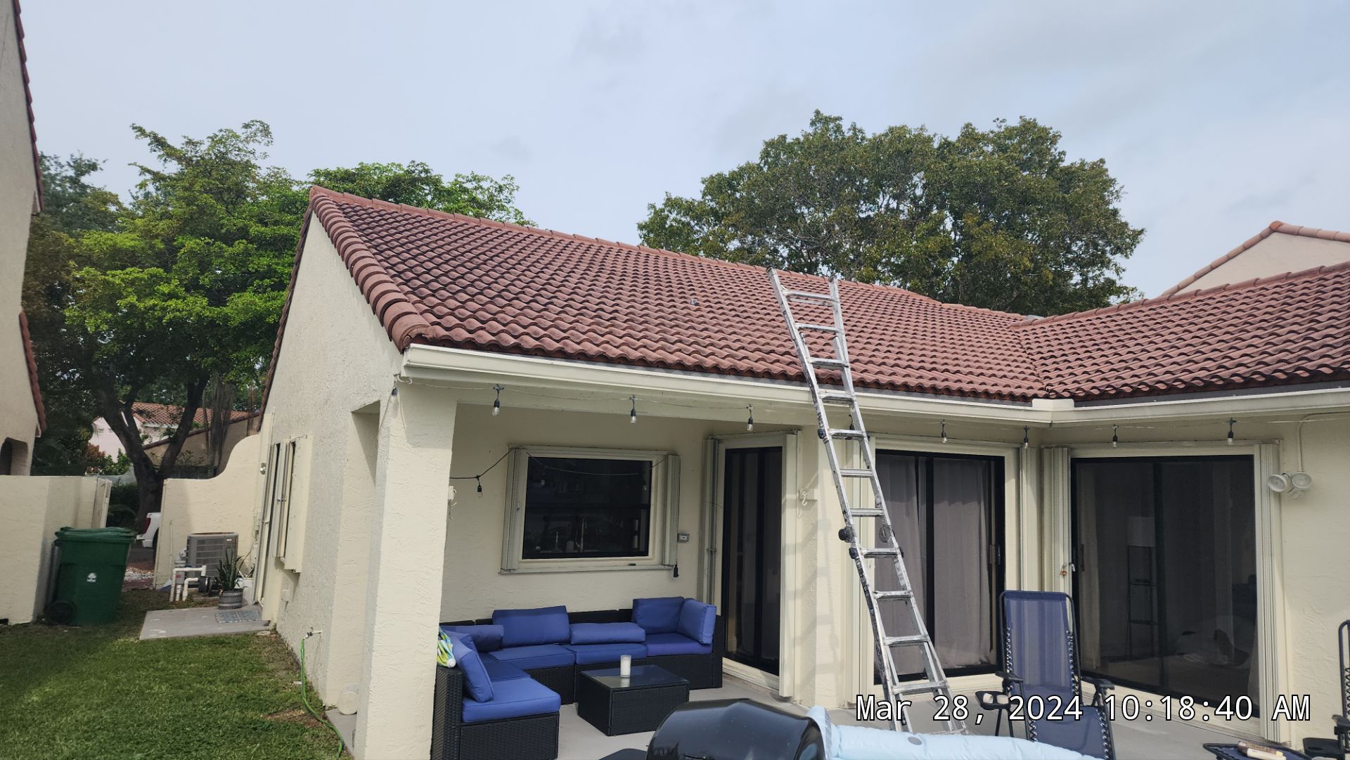 Clay Tile Roof Leak Repair and Sheathing Replacement in Hollywood by Aastro Roofing