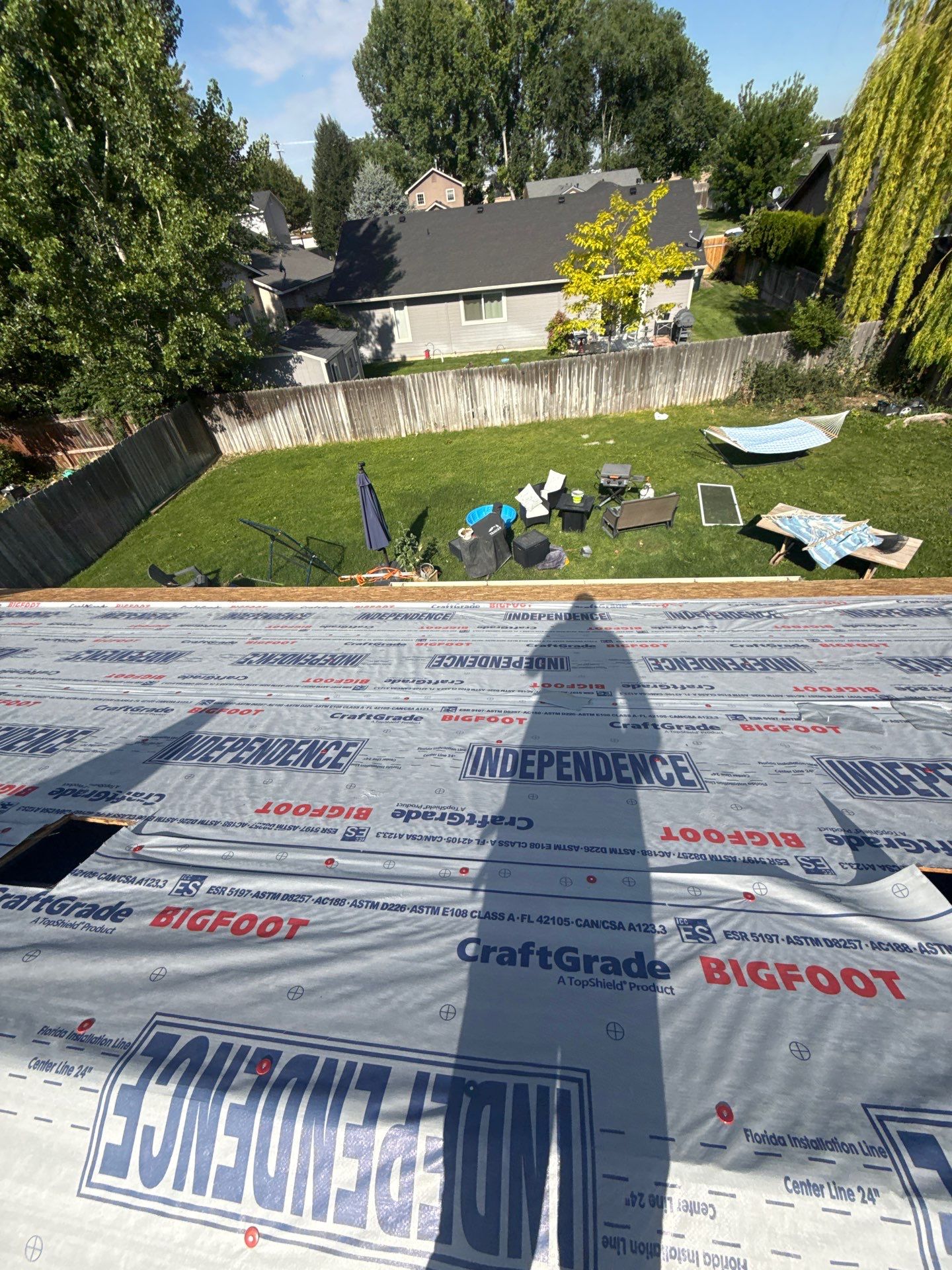 Full Residential Roof Replacement in Kuna Featuring Architectural Shingles by Olive Roofing