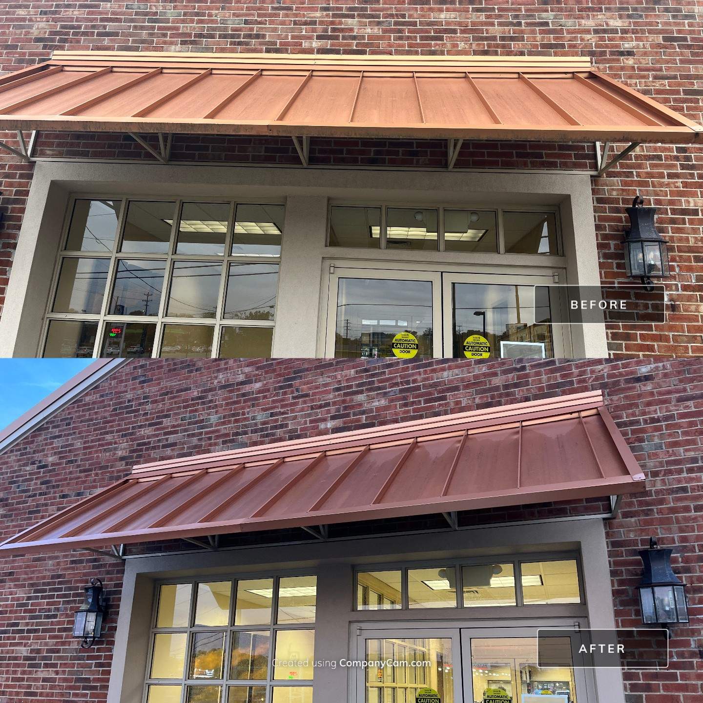 United Communications Bank - Clarksville TN by Mr. Mister Power Washing