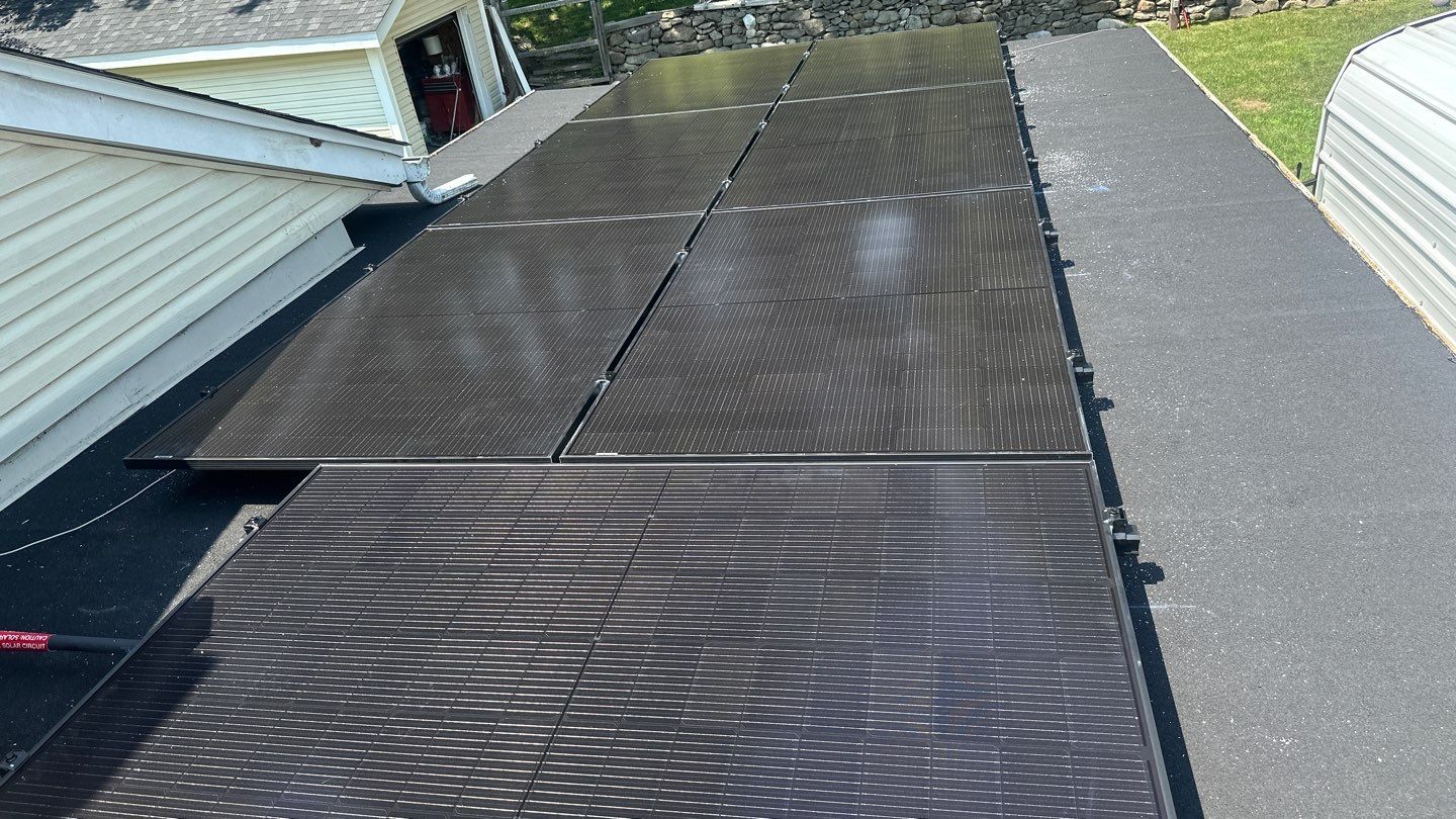 Solar Panel Installation and Reroof by Infinity Solar Systems
