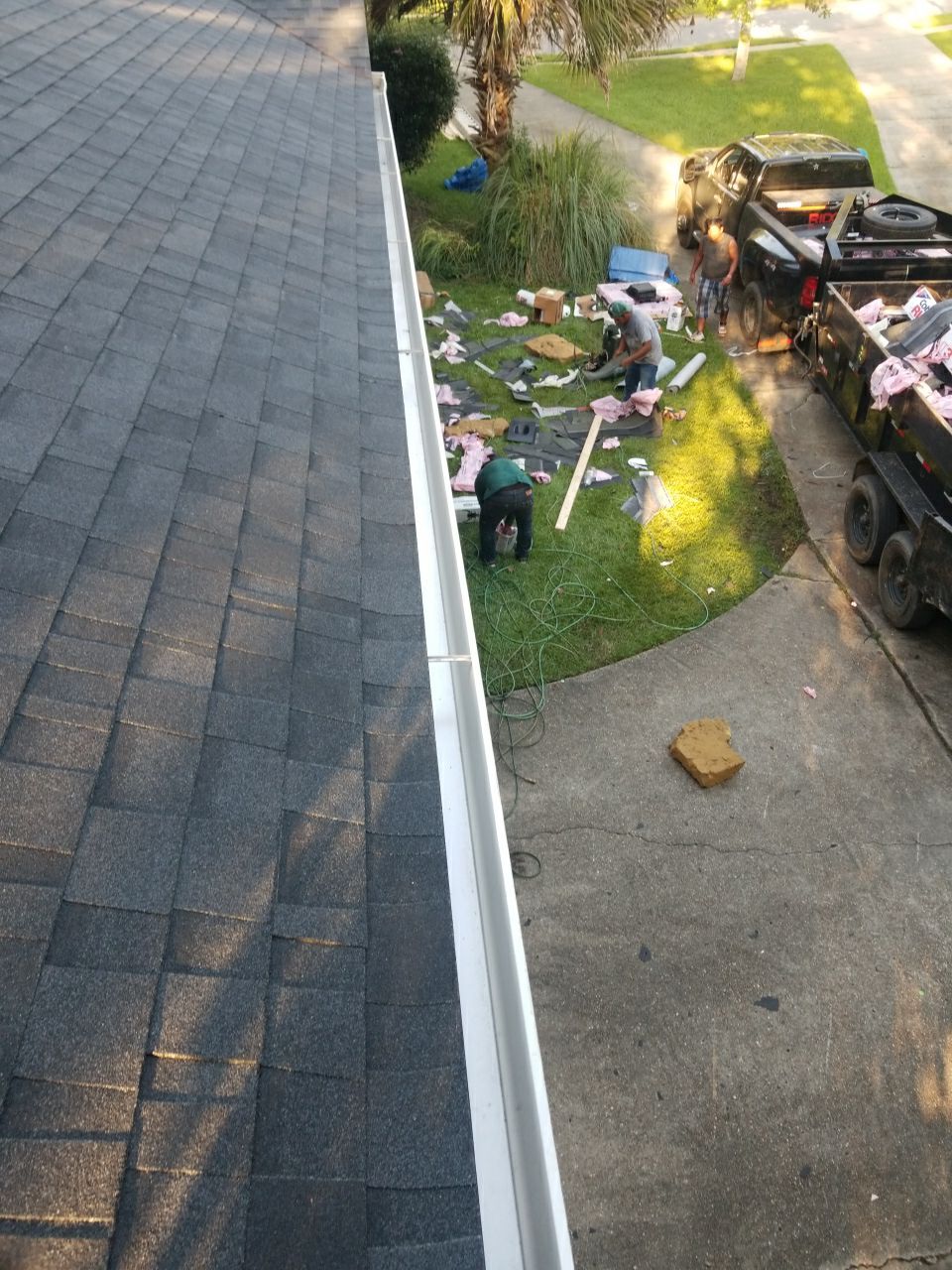 Residential Roofing Installation using Roof Replacement by American Roofing & Construction LLC