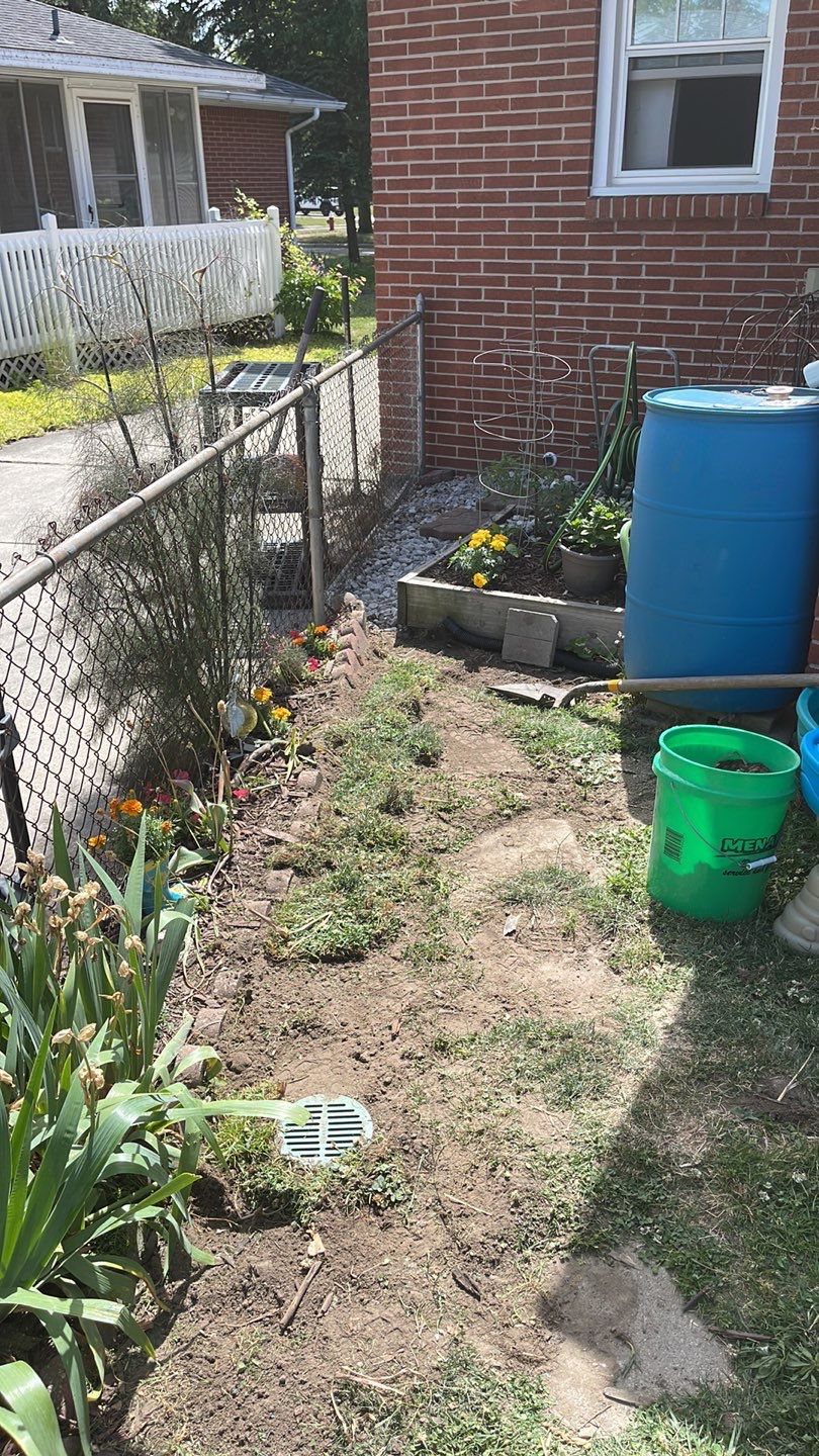 Embedded Fiber Reinforcement and Basement Waterproofing using GrateDrain Waterproofing System by Toledo Basement Repair