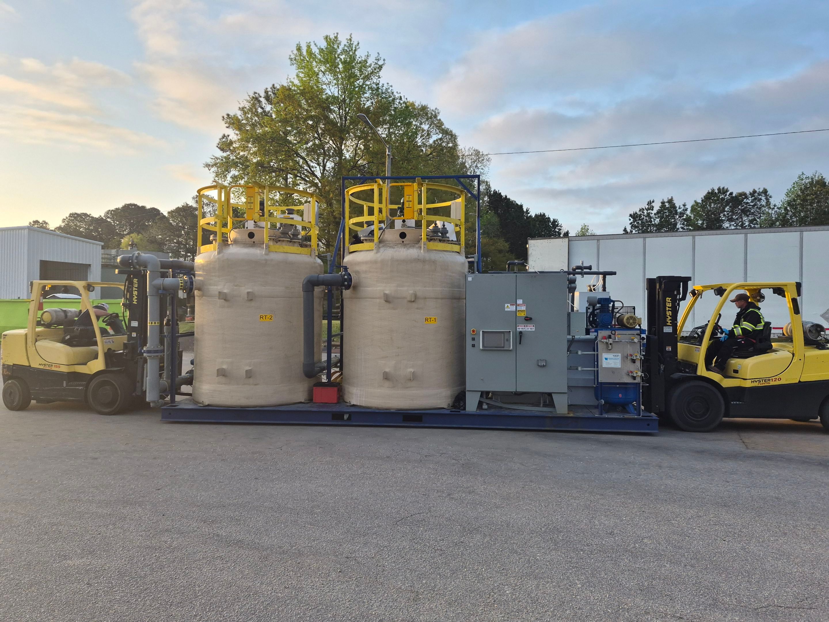 Project in Wilson, NC by Leggett Service & Consulting