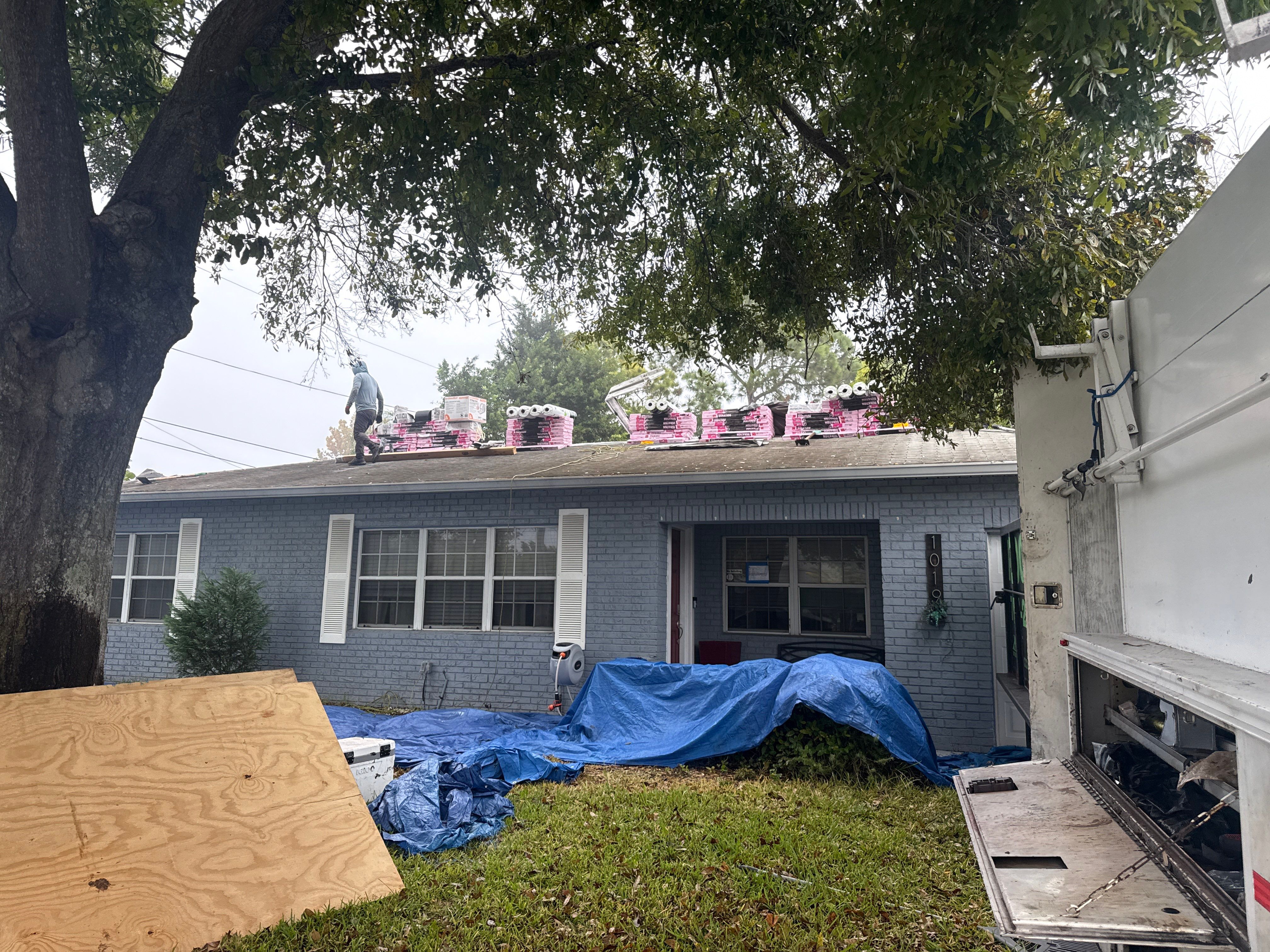 Project in St. Petersburg 33702 by Mitchell Roofing Company LLC