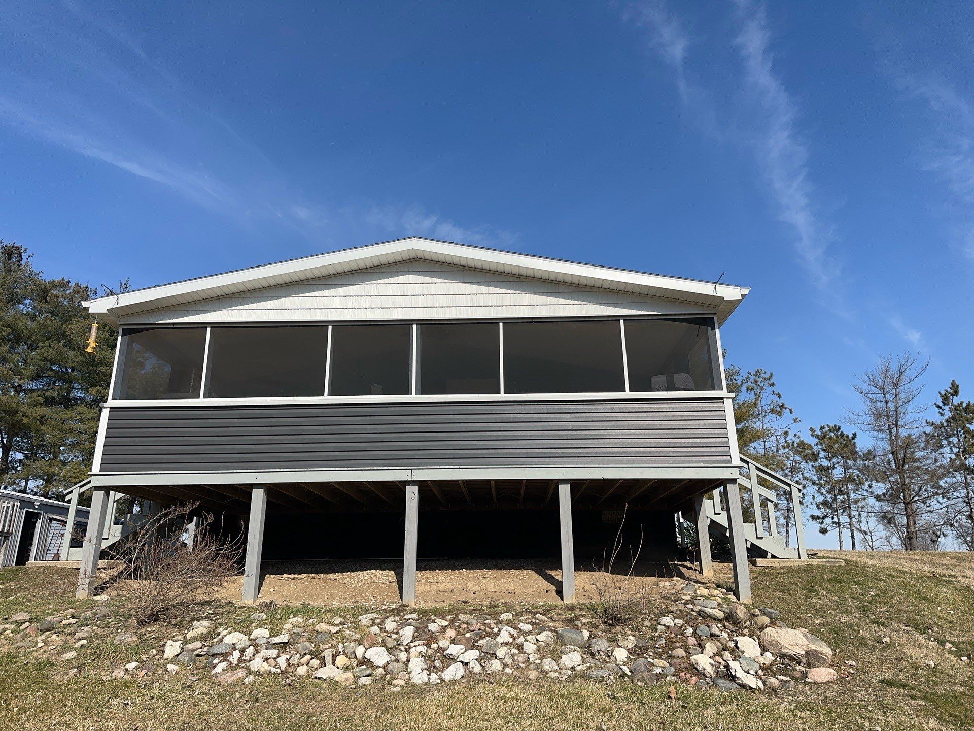 Exposed Fastener Metal Roof Replacement – Columbia City, Indiana by 4Ever Metal Roofing